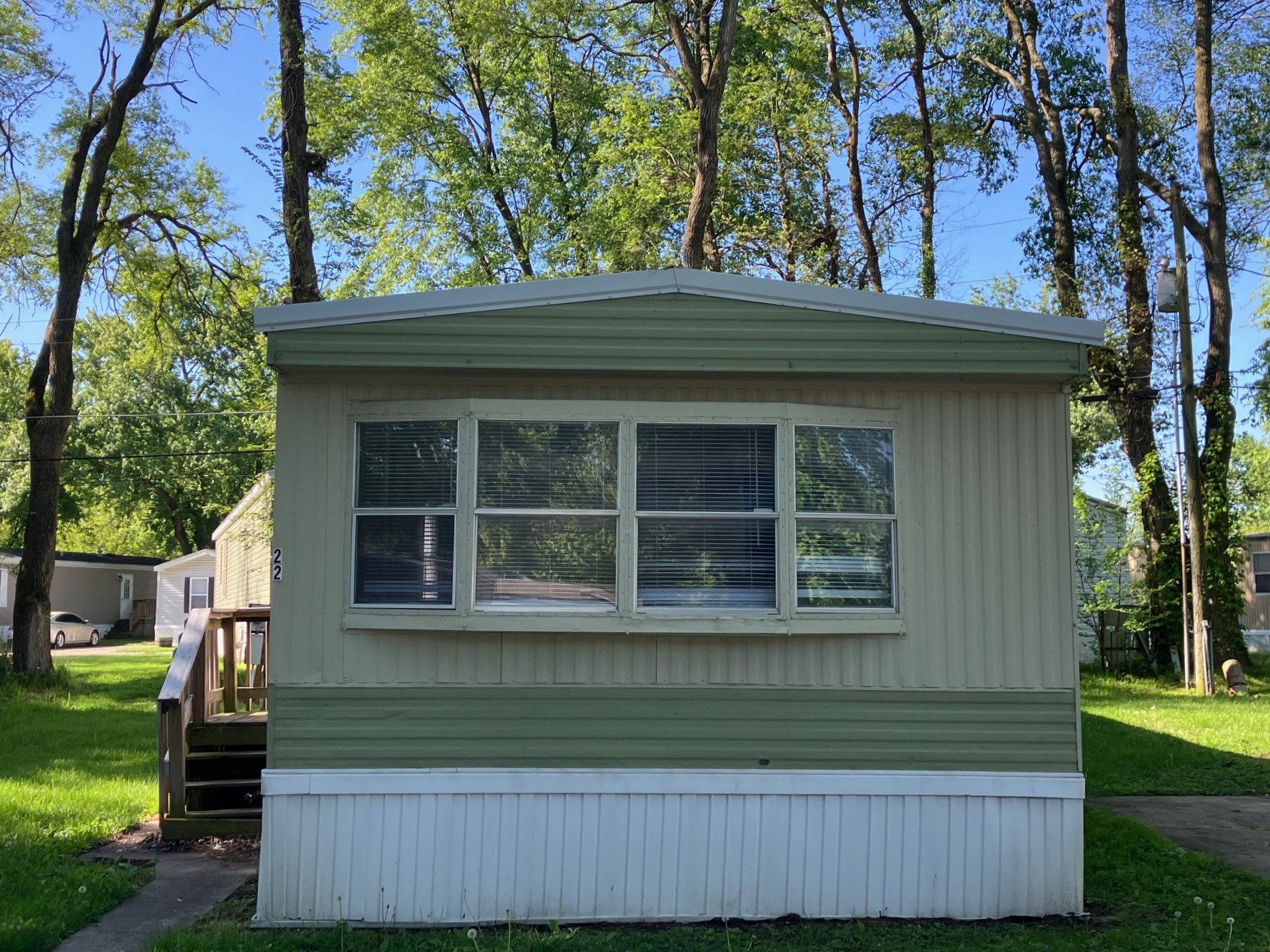 A photo of the home