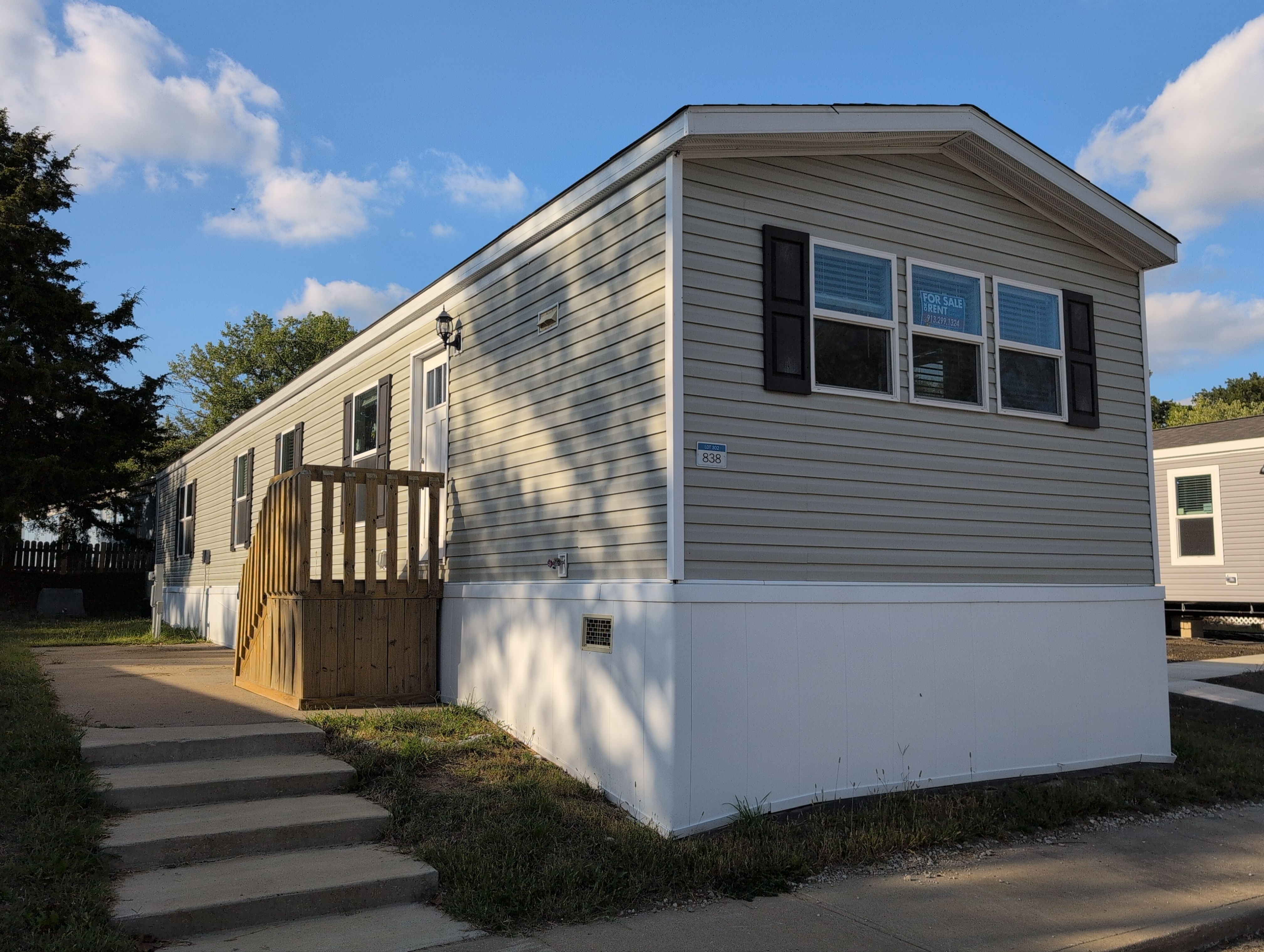 A photo of the home