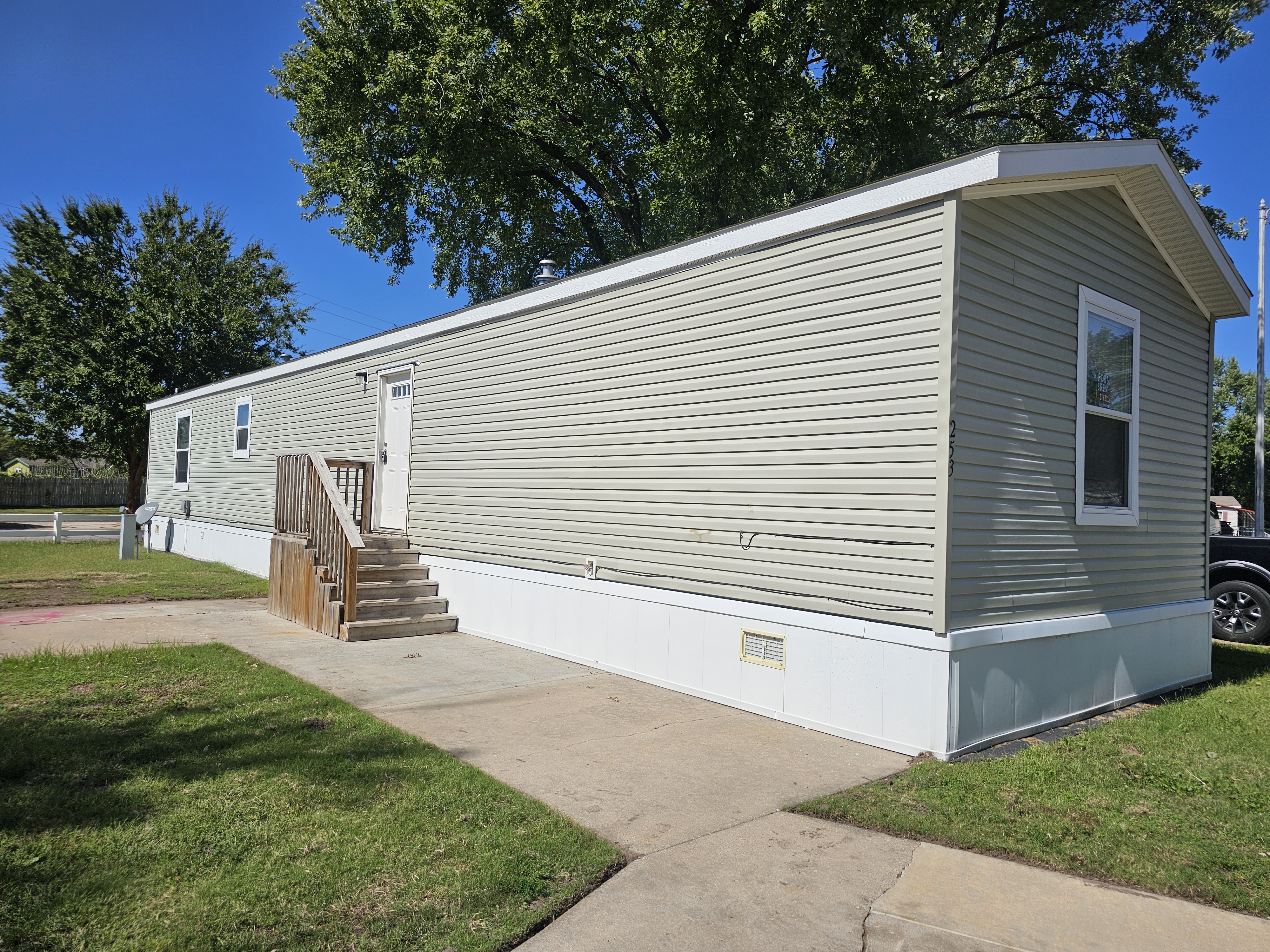 A photo of the home