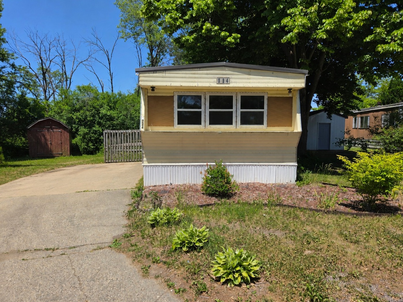A photo of the home