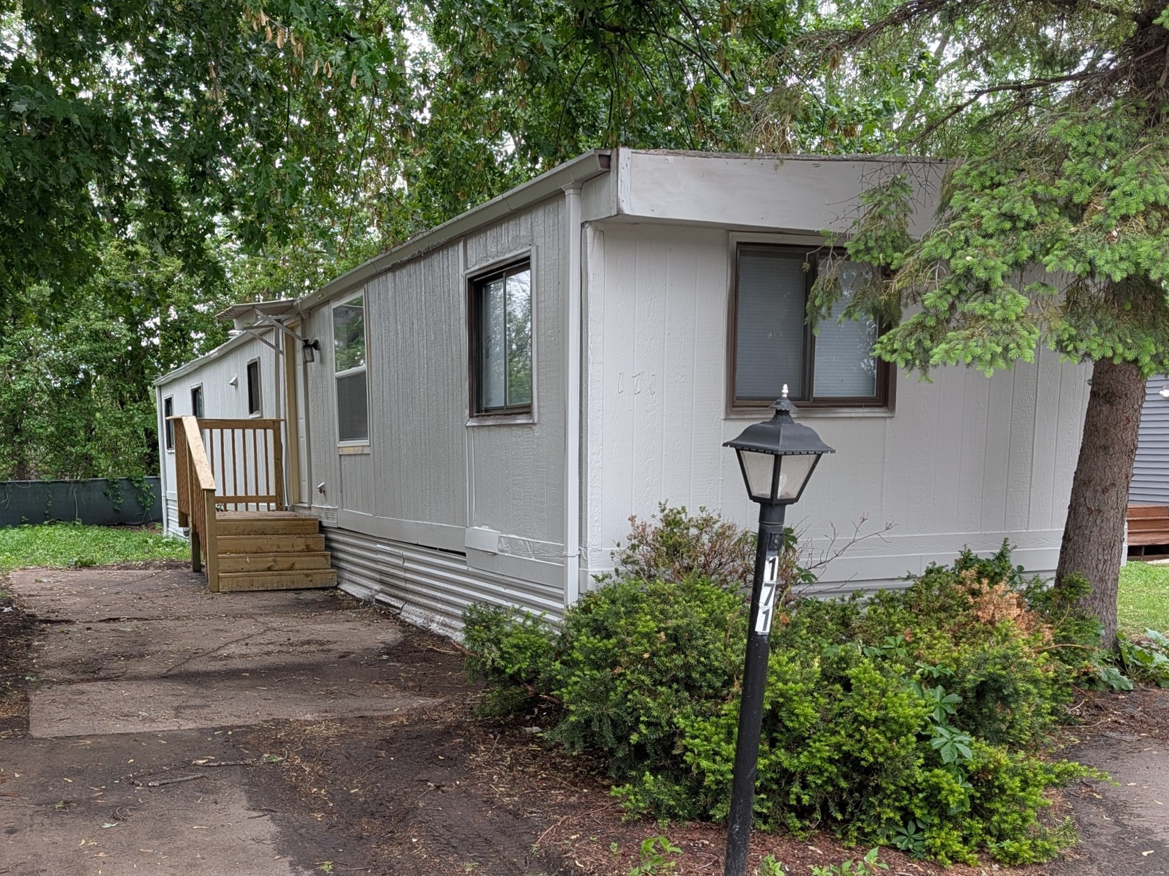 A photo of the home