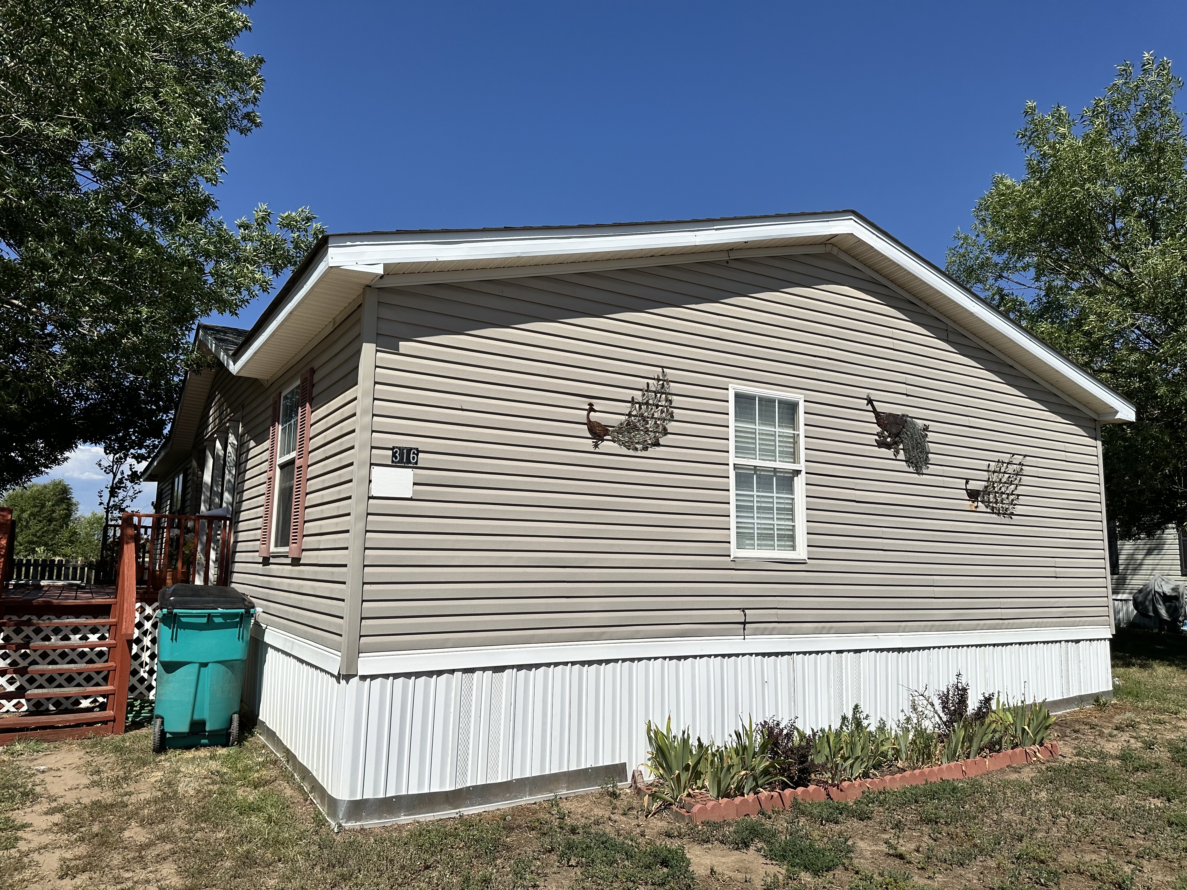 A photo of the home