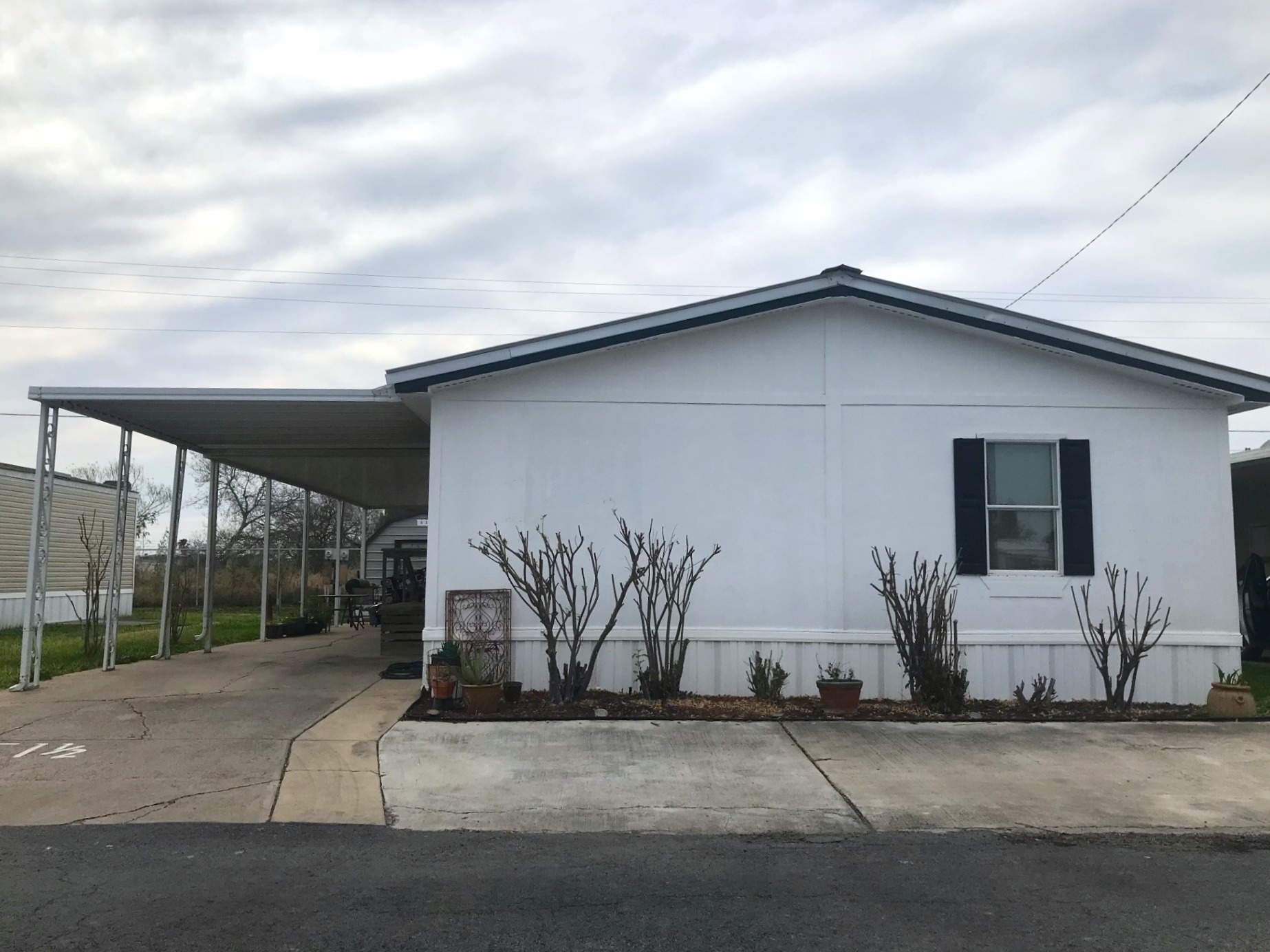 A photo of the home