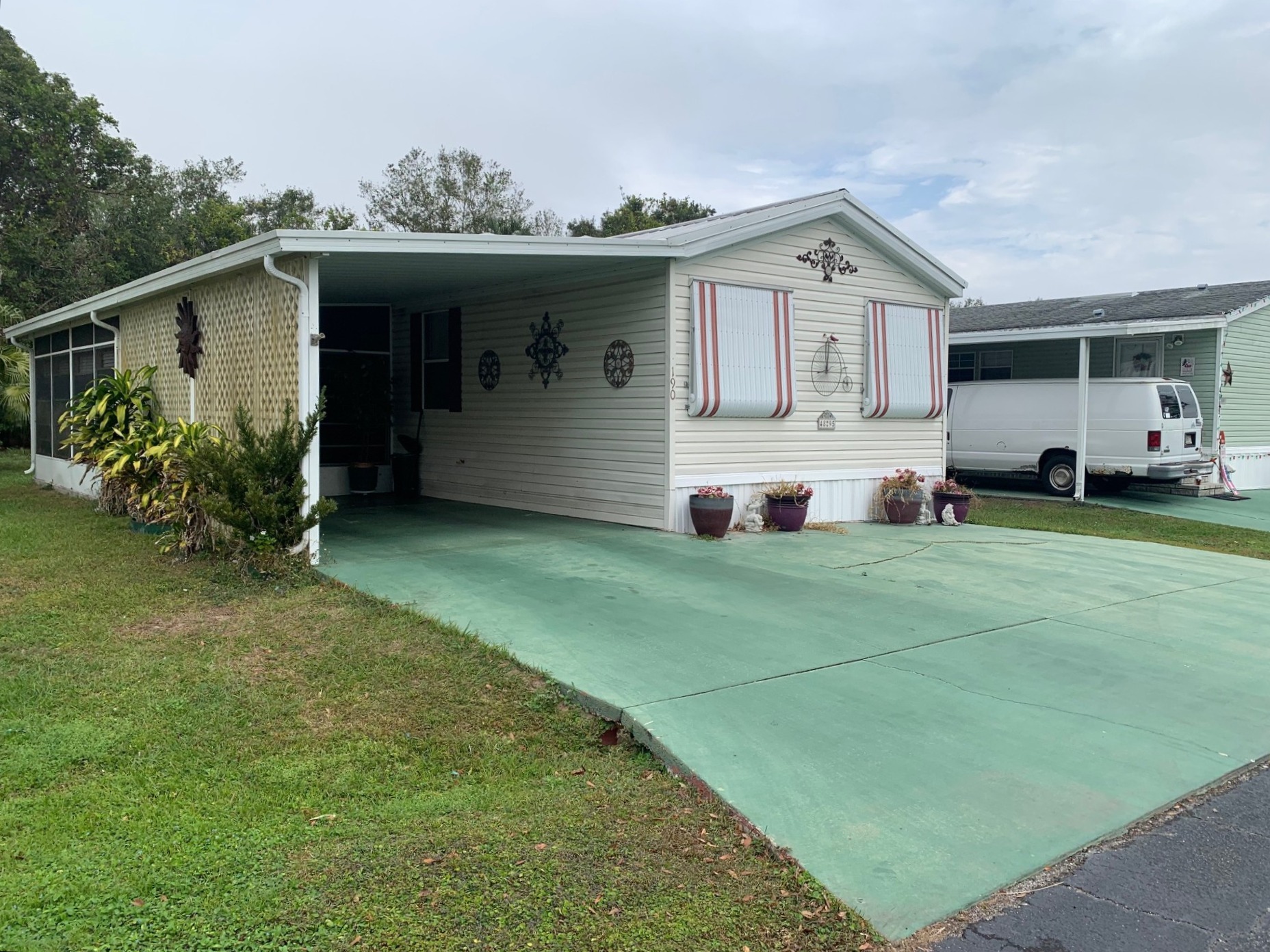 A photo of the home