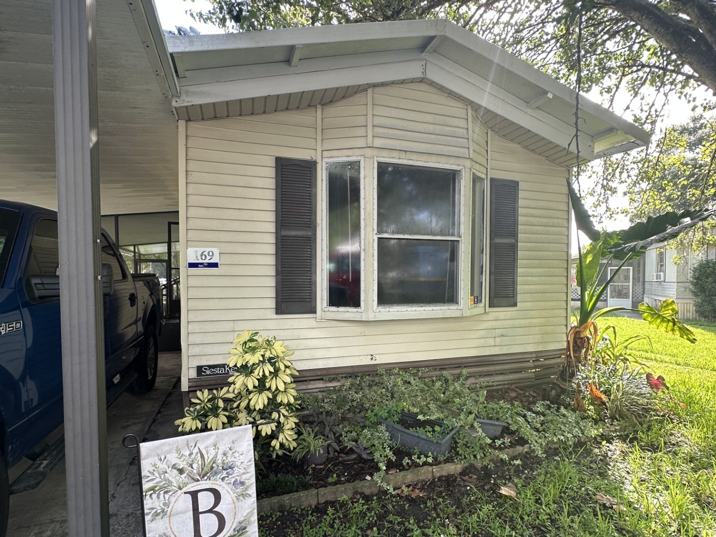 A photo of the home