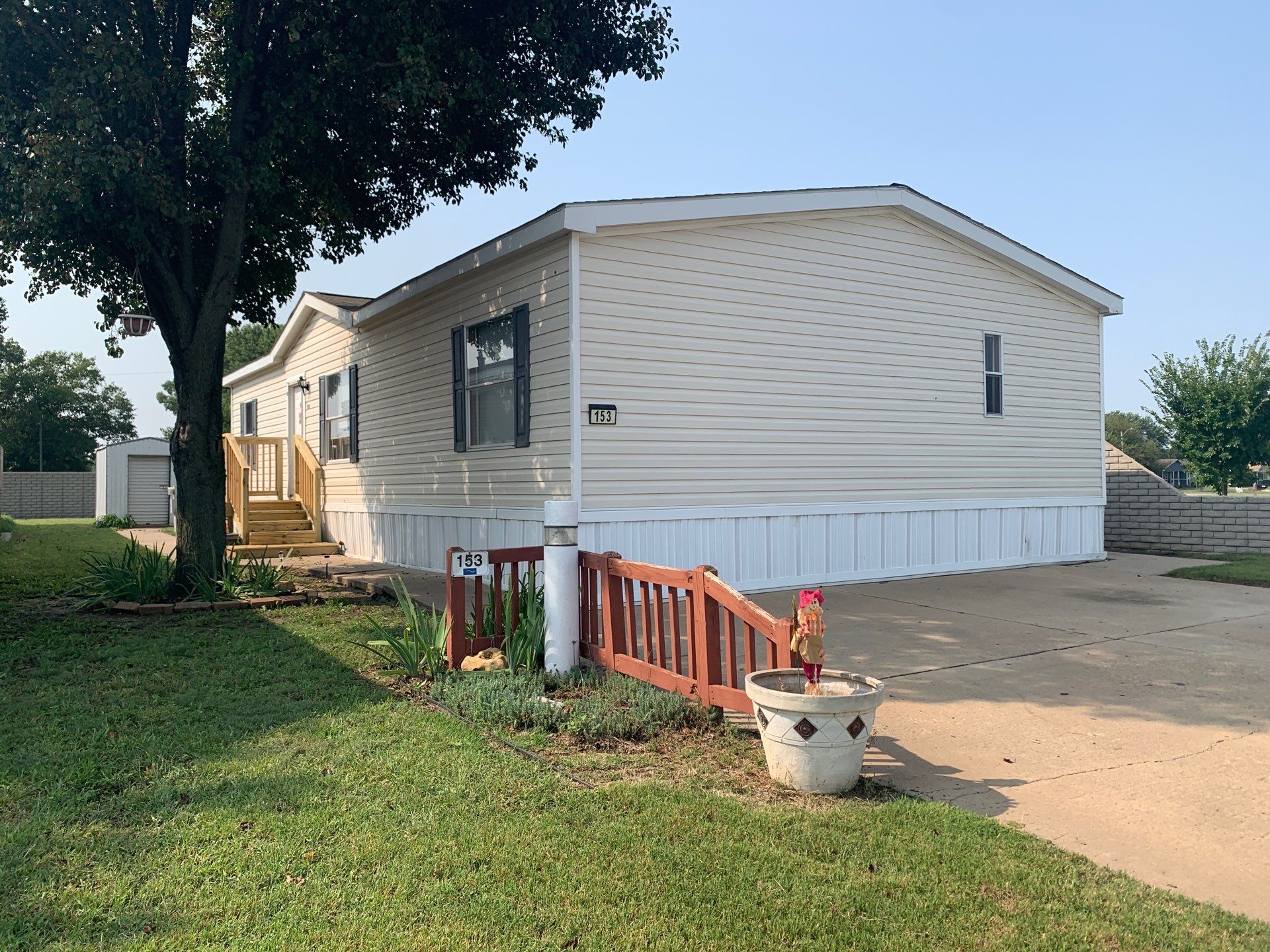 A photo of the home