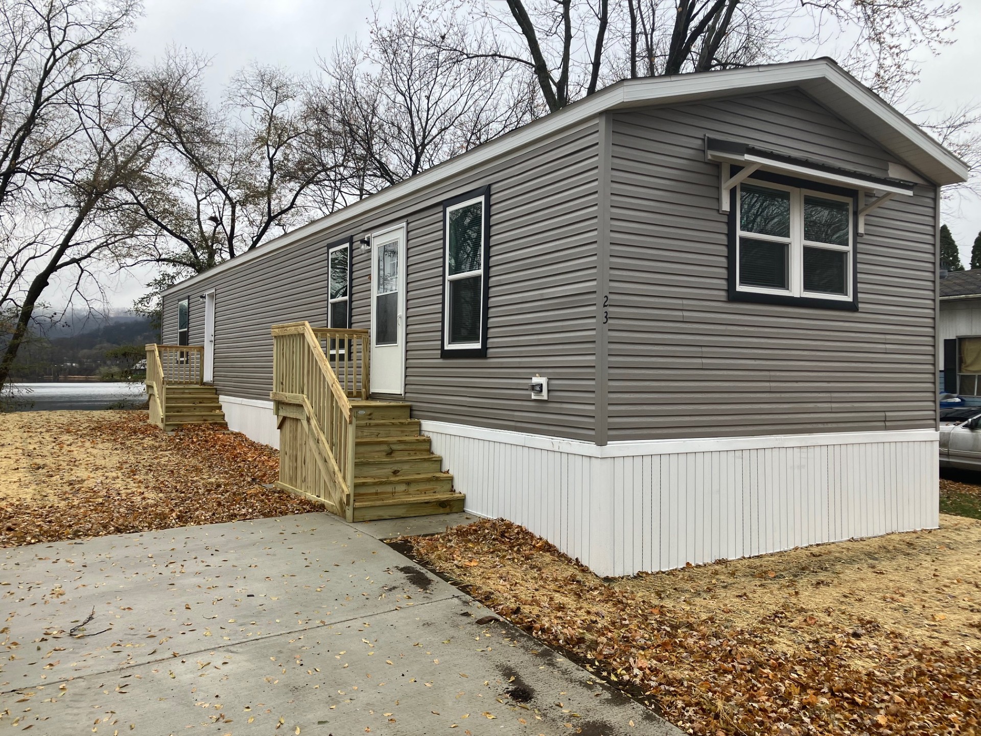 A photo of the Lake Village Home