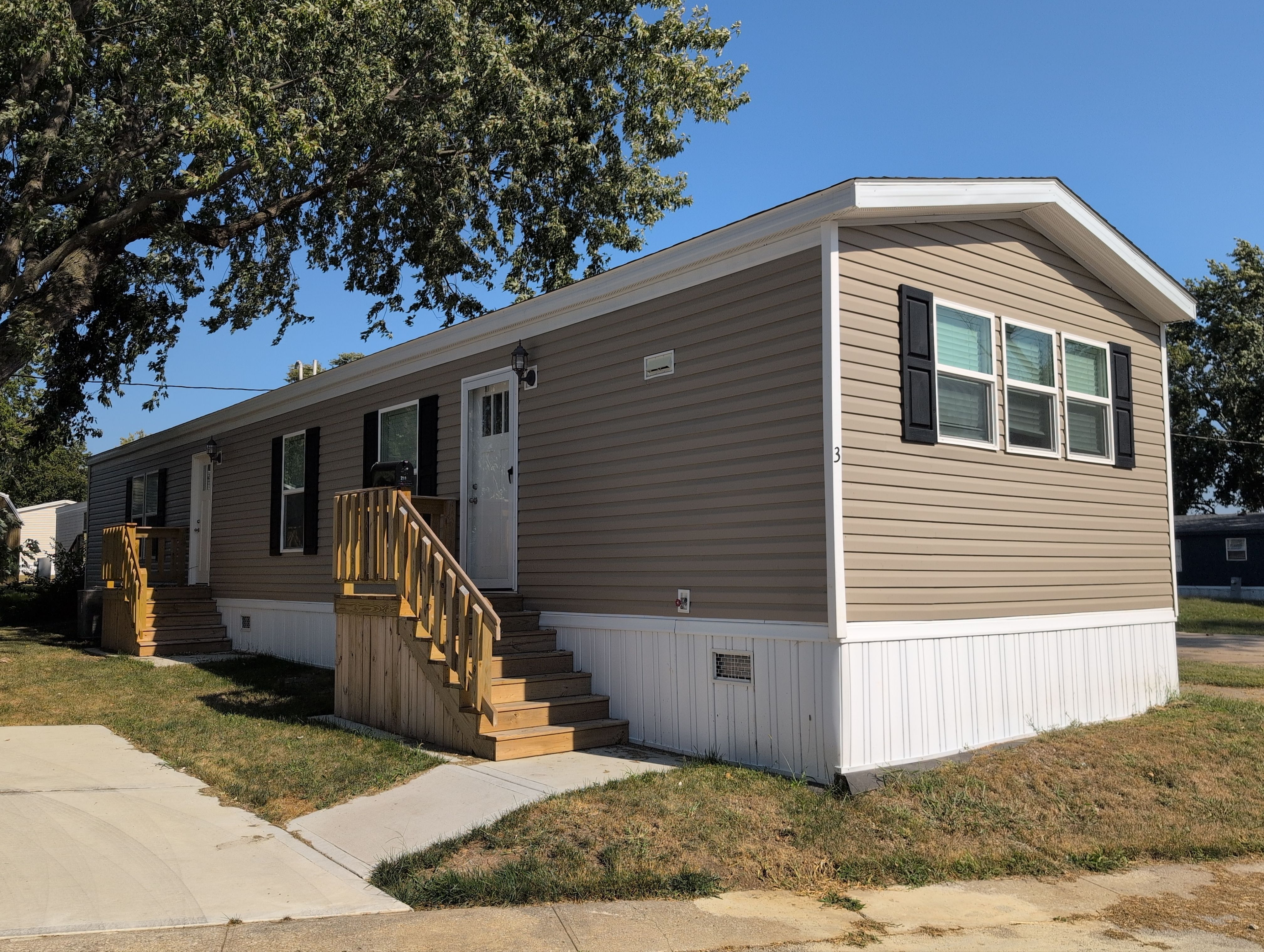 A photo of the home