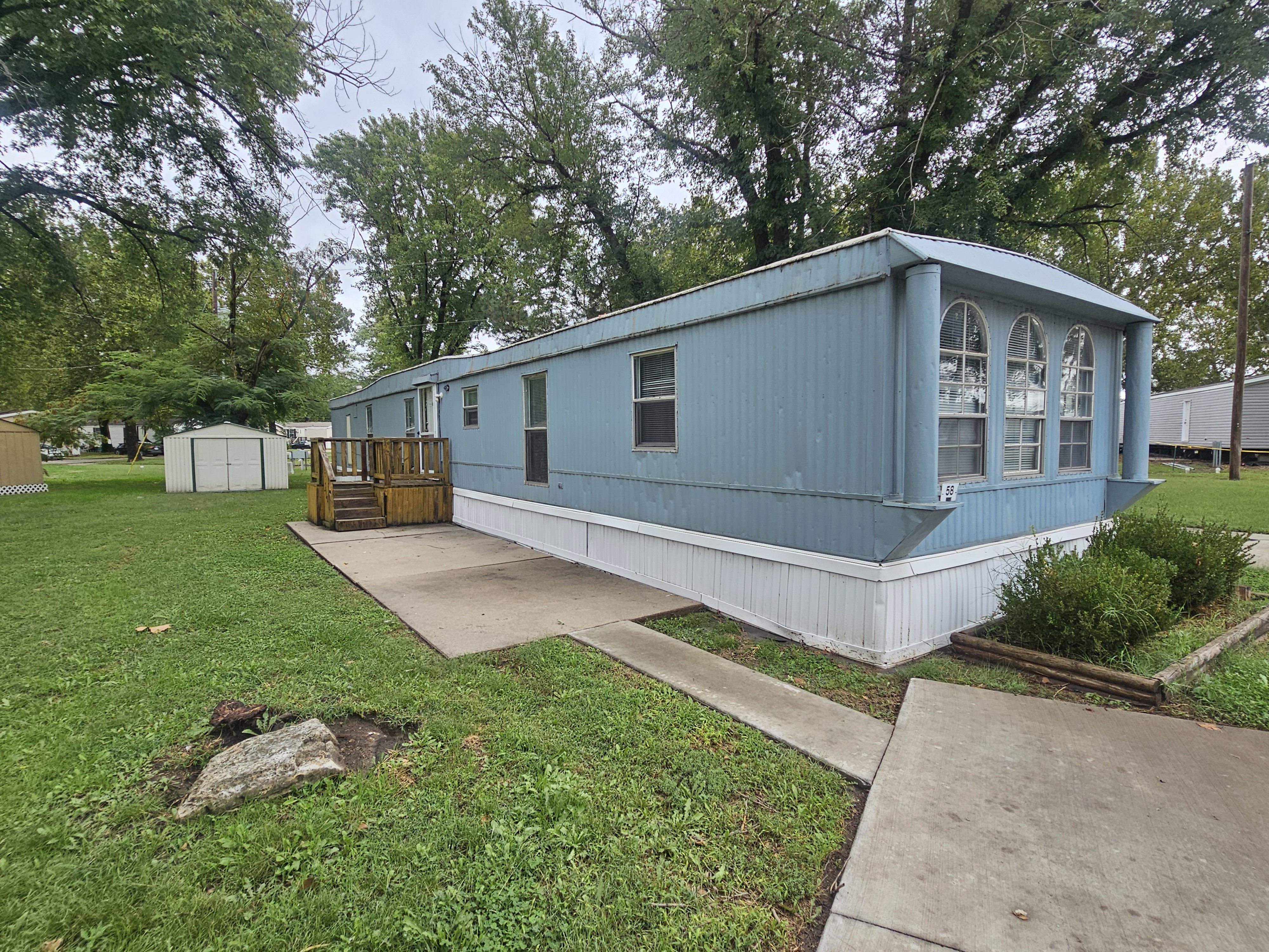 A photo of the home
