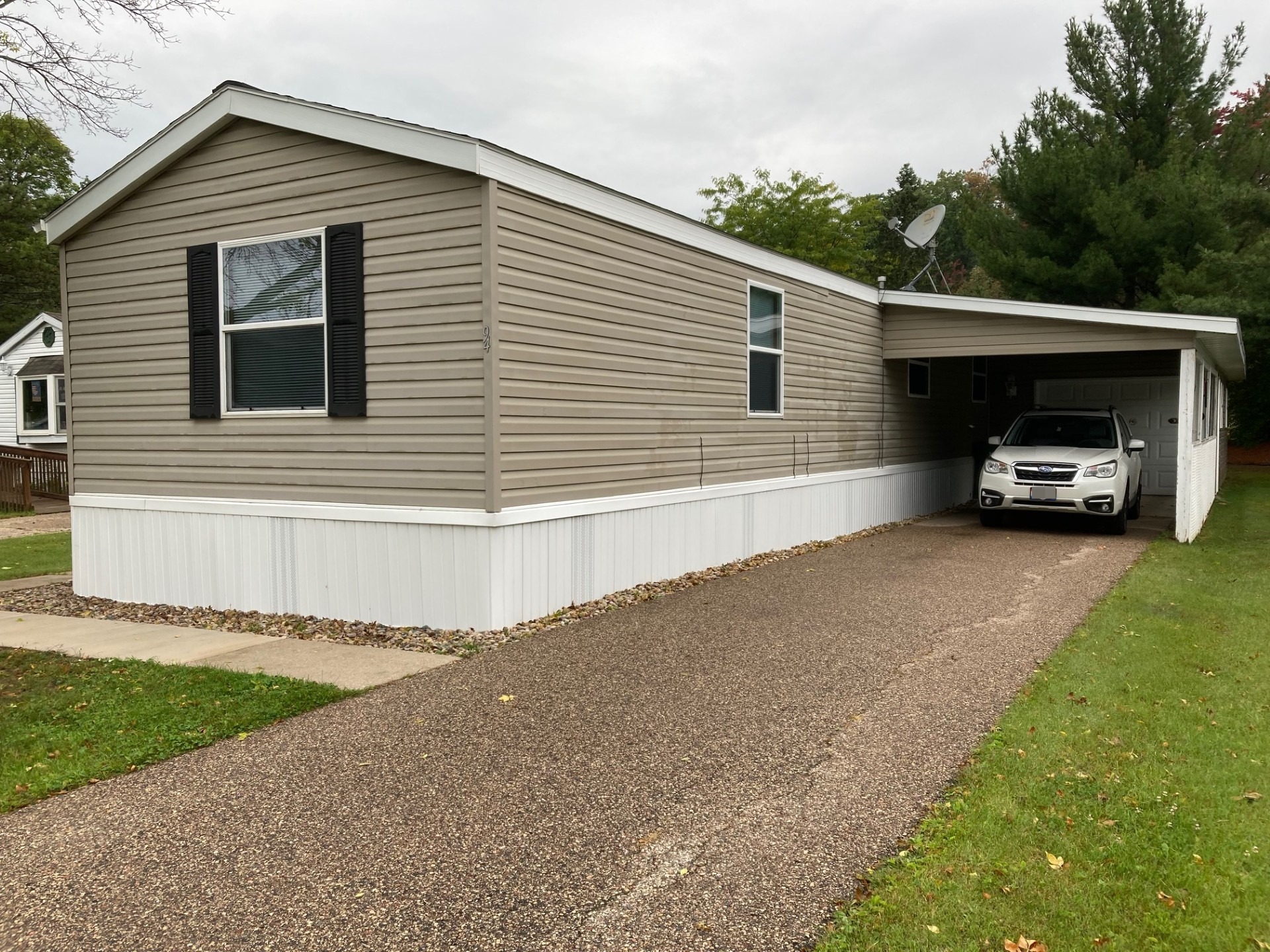 A photo of the home