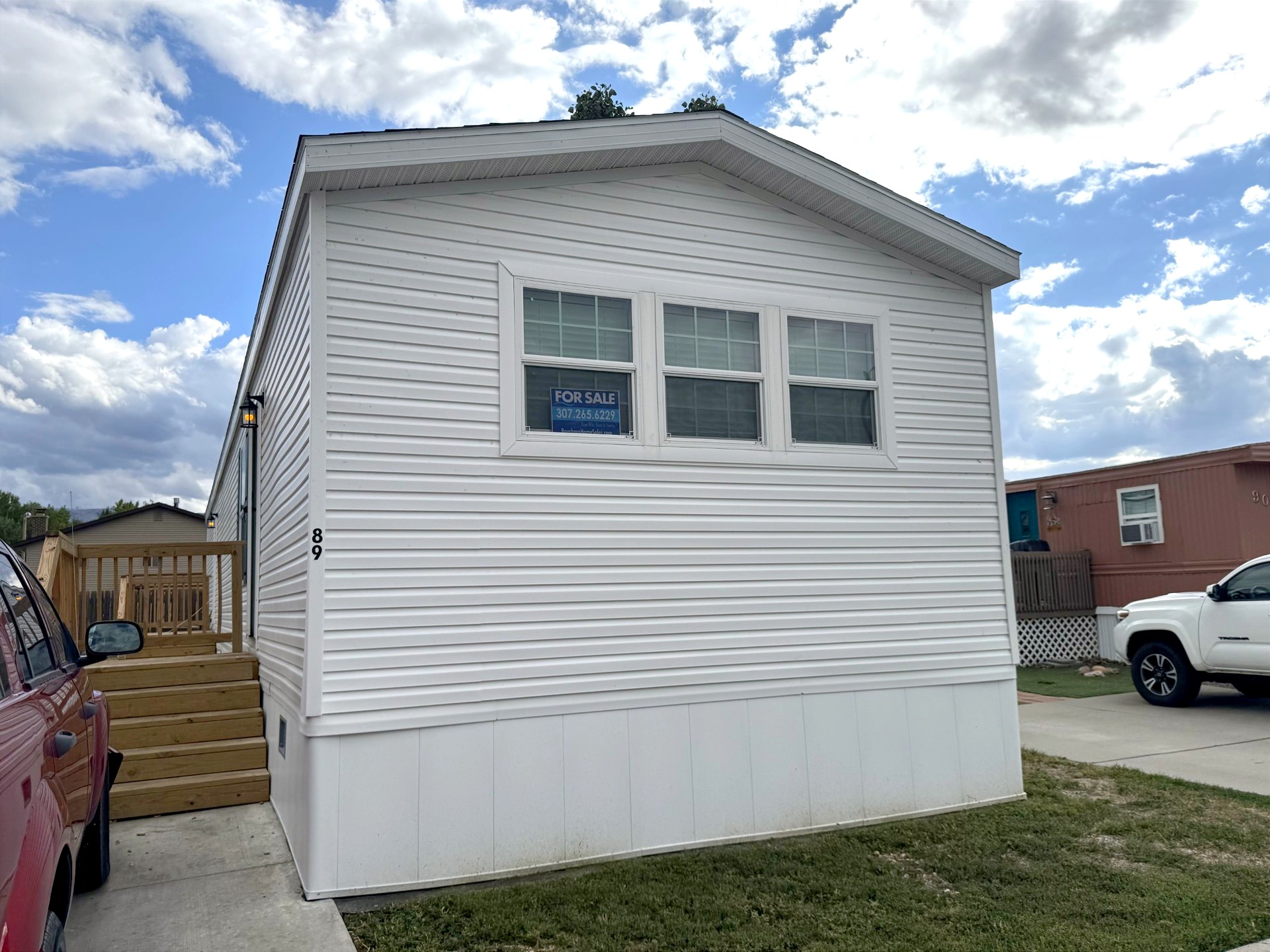 A photo of the home