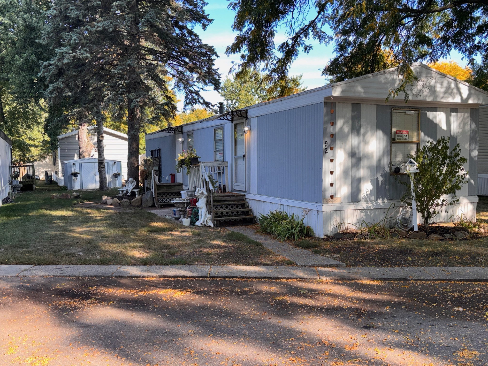 A photo of the home