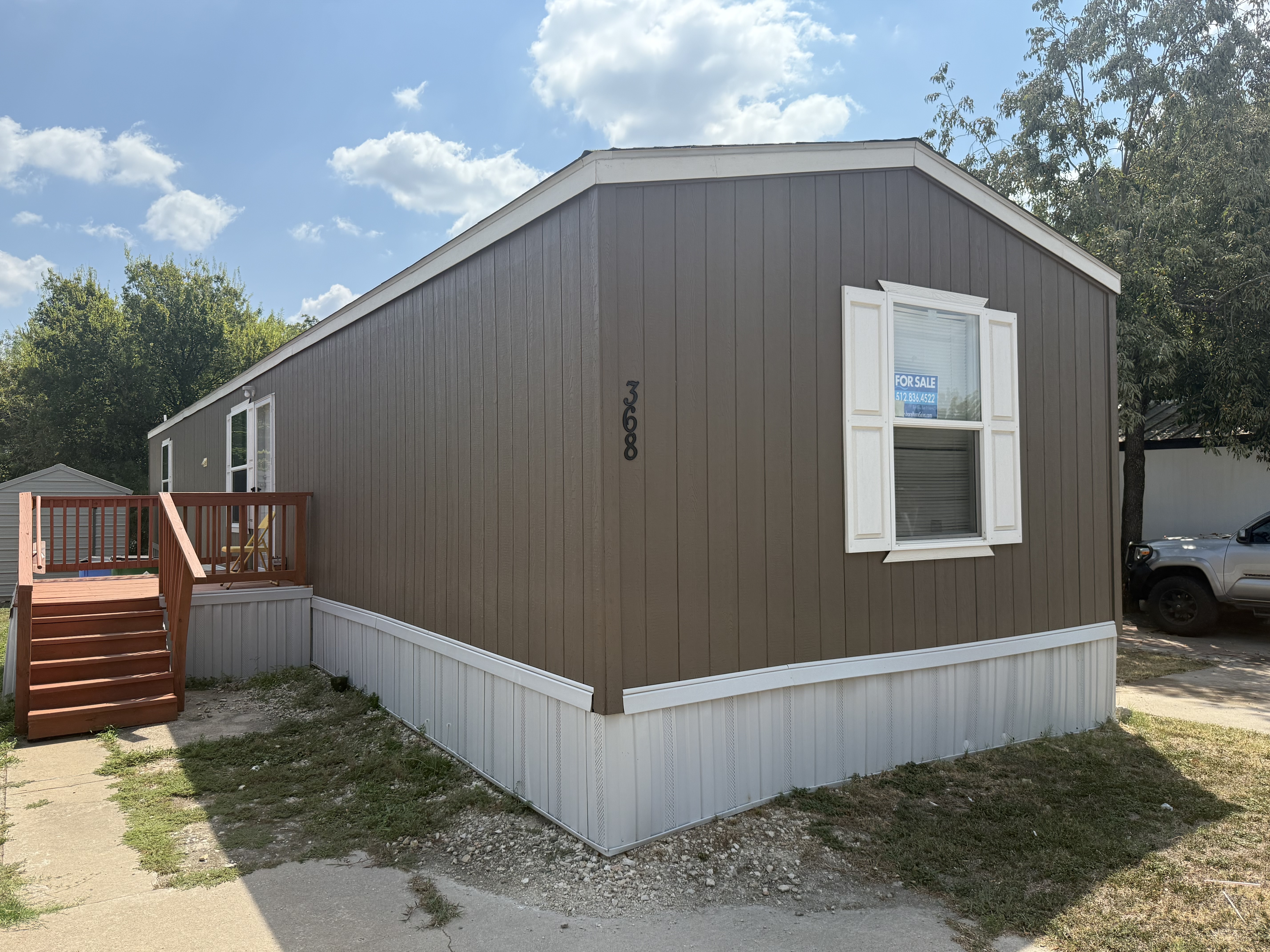 A photo of the home