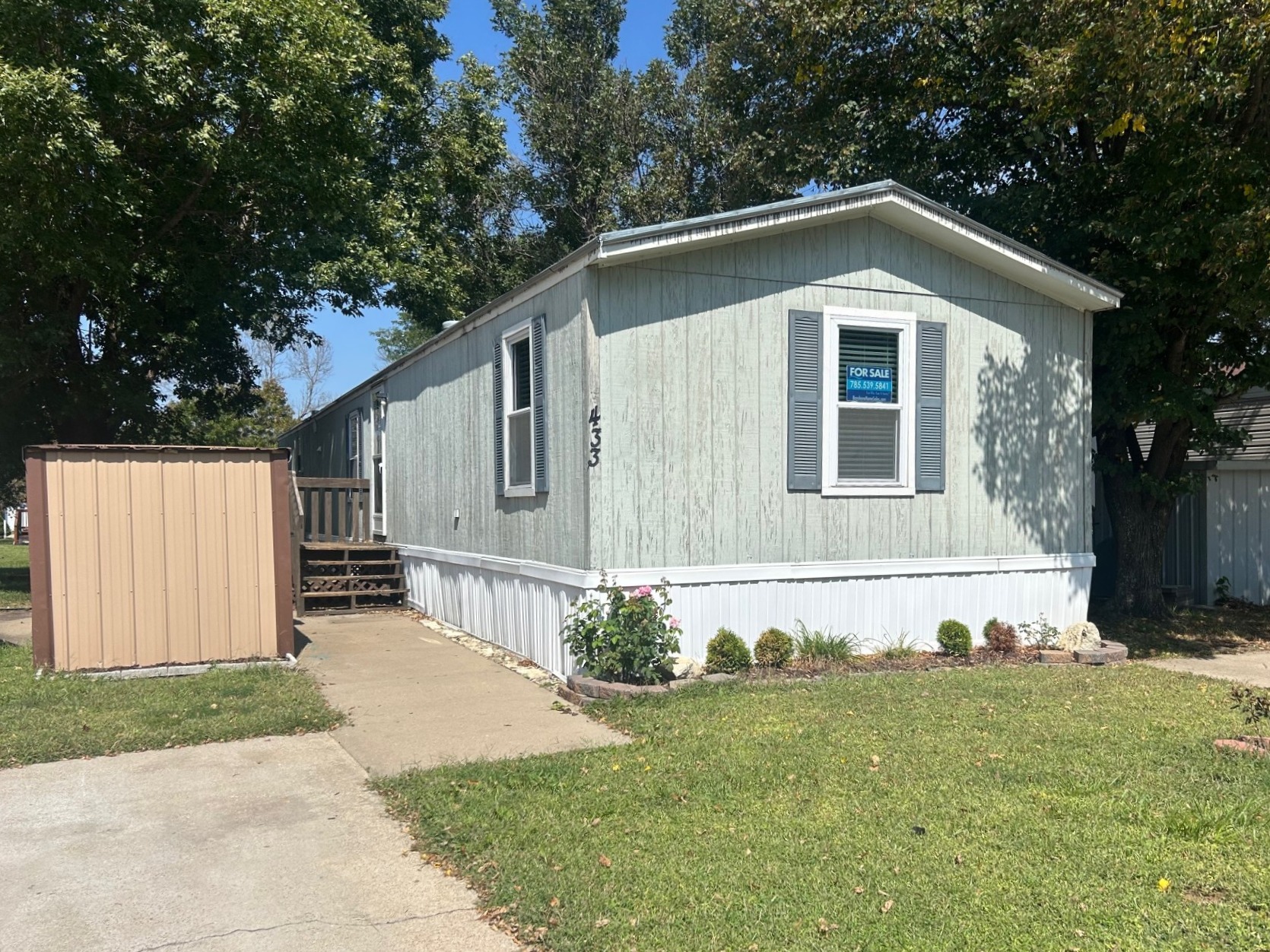 A photo of the home