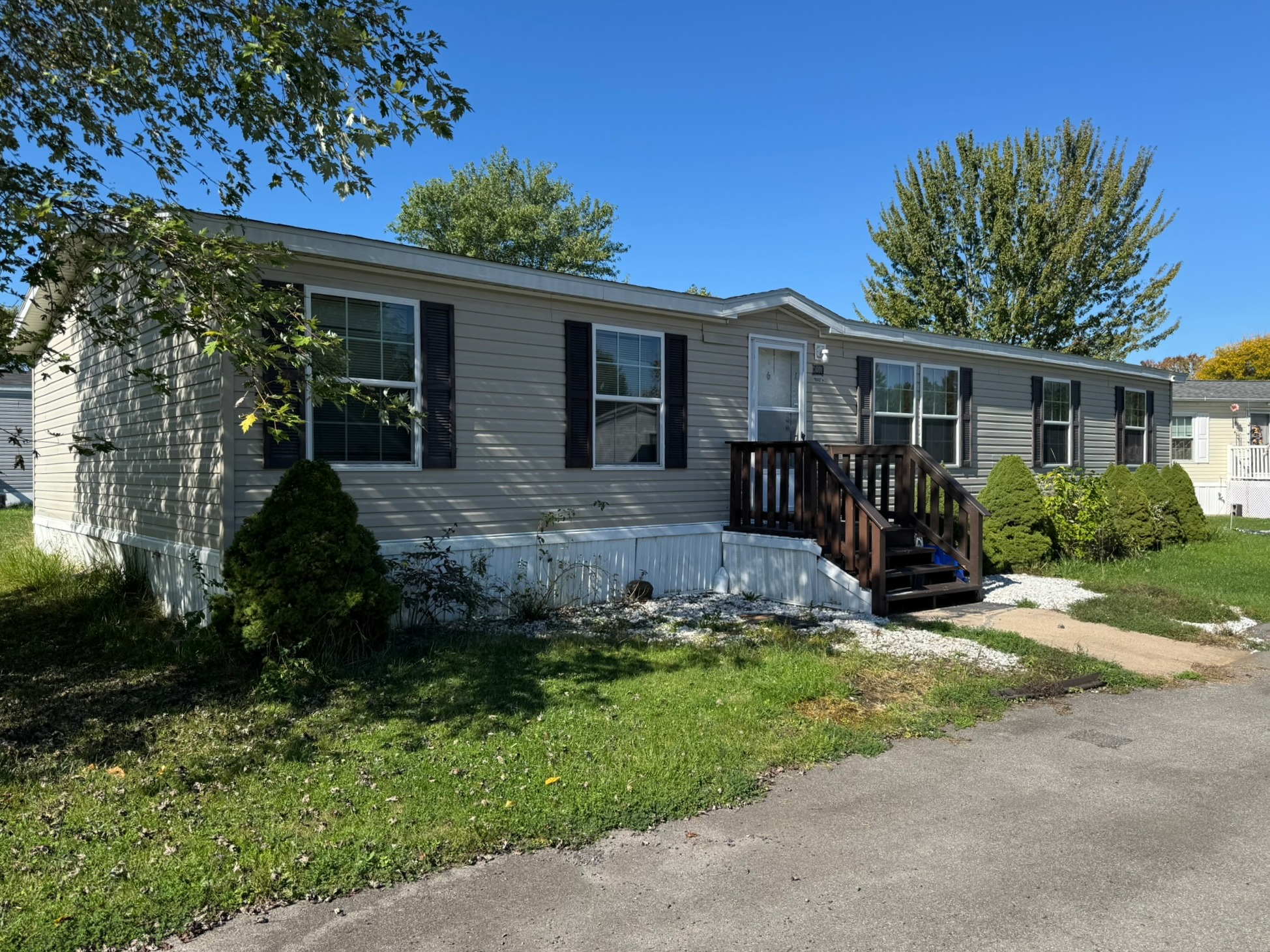A photo of the home