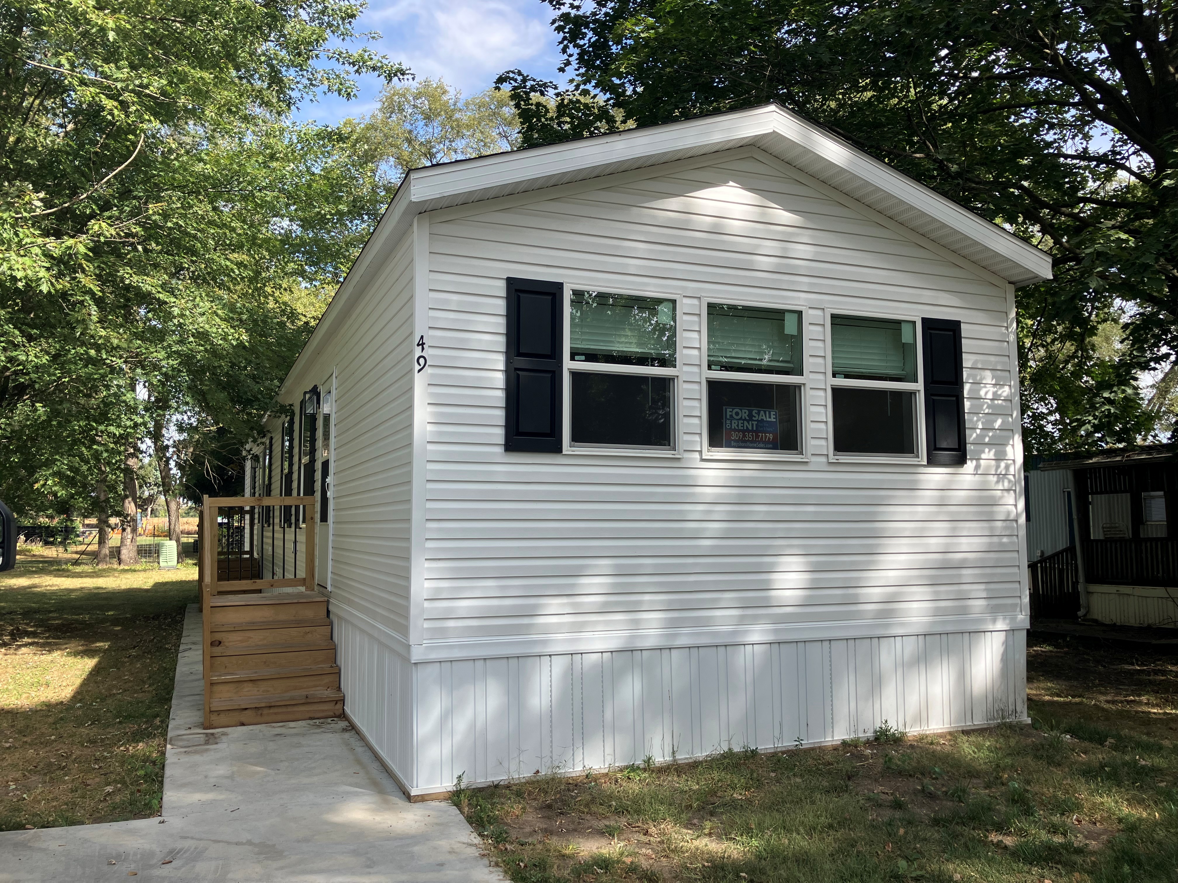 A photo of the home