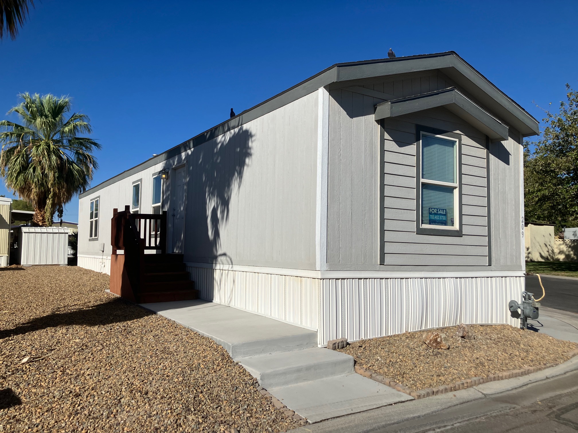 A photo of the home