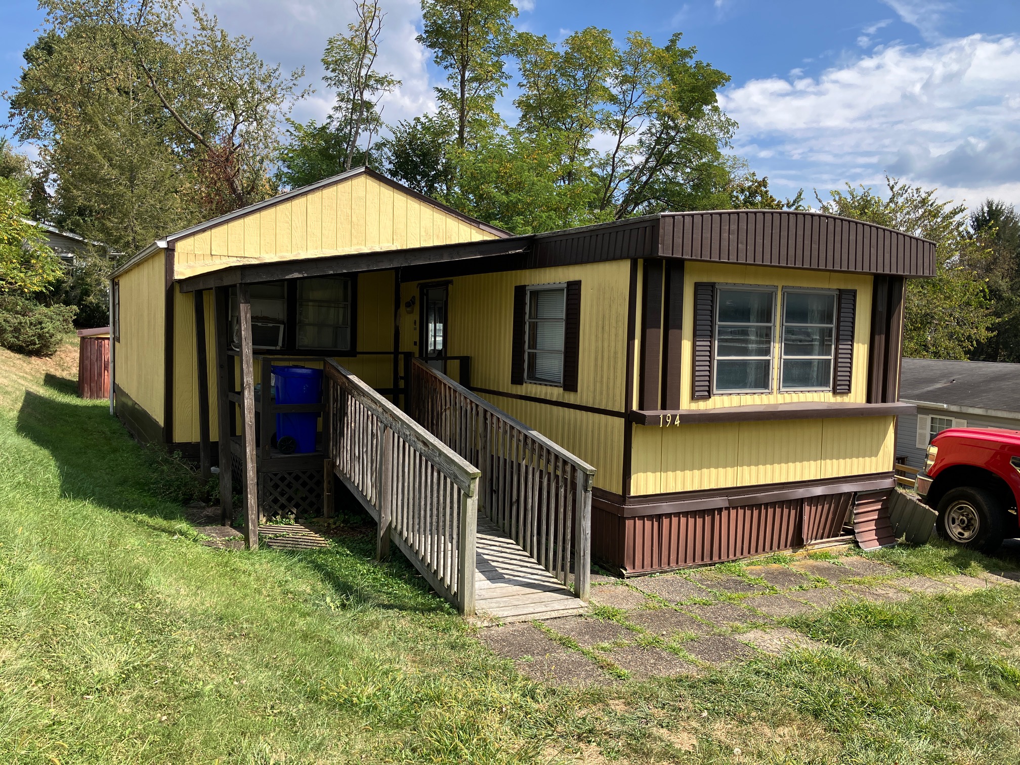 A photo of the home