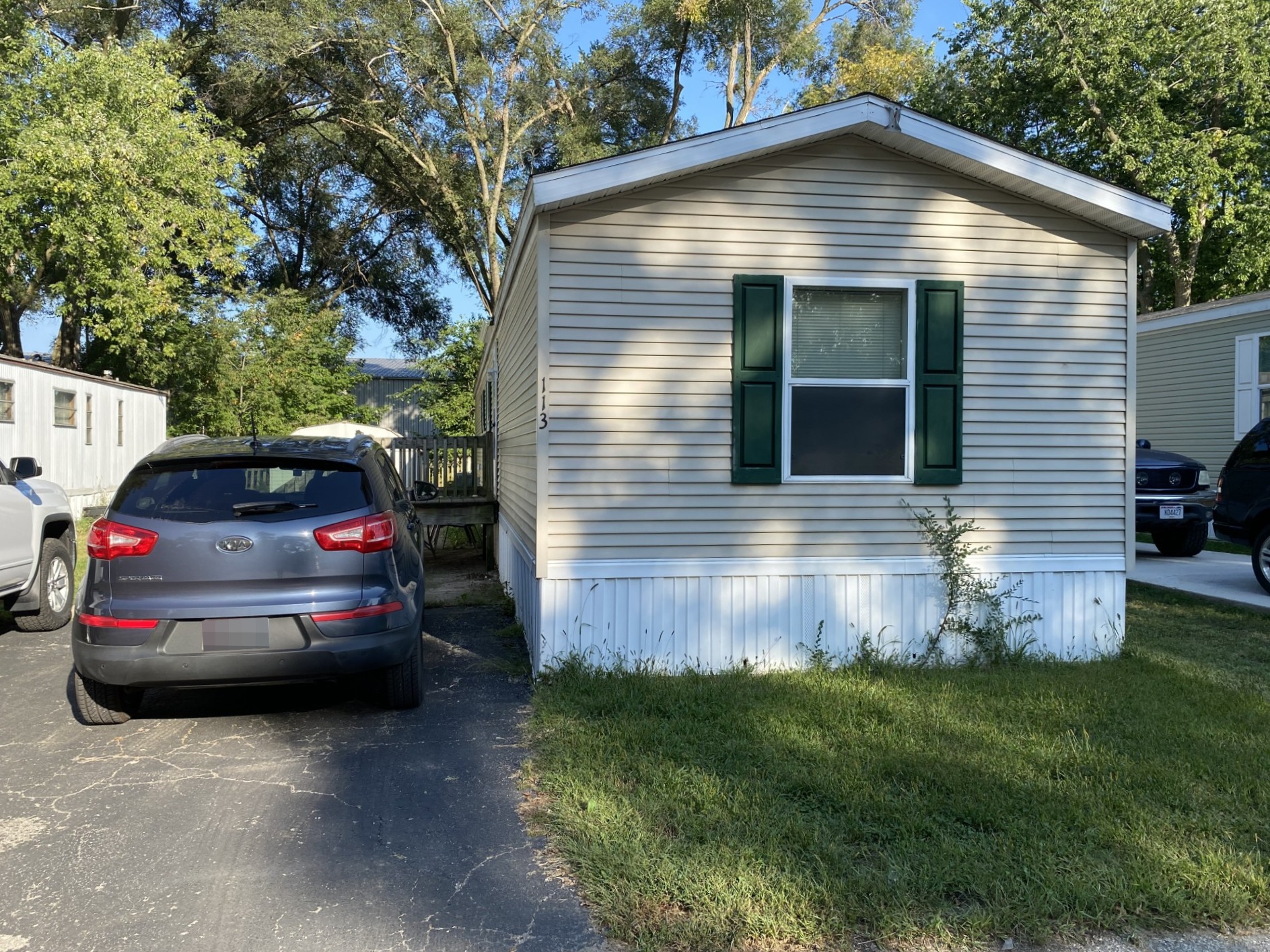 A photo of the home