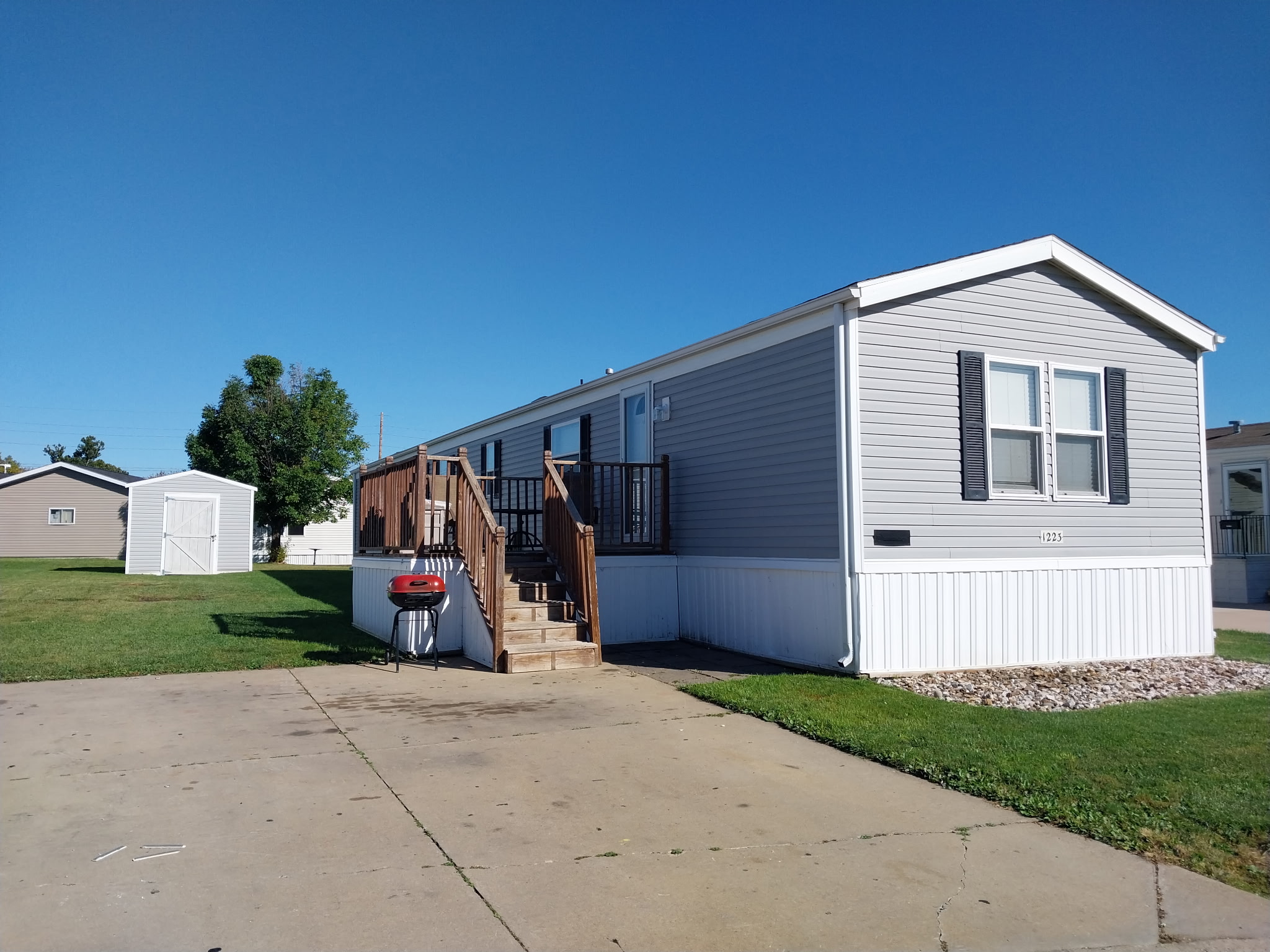 A photo of the home