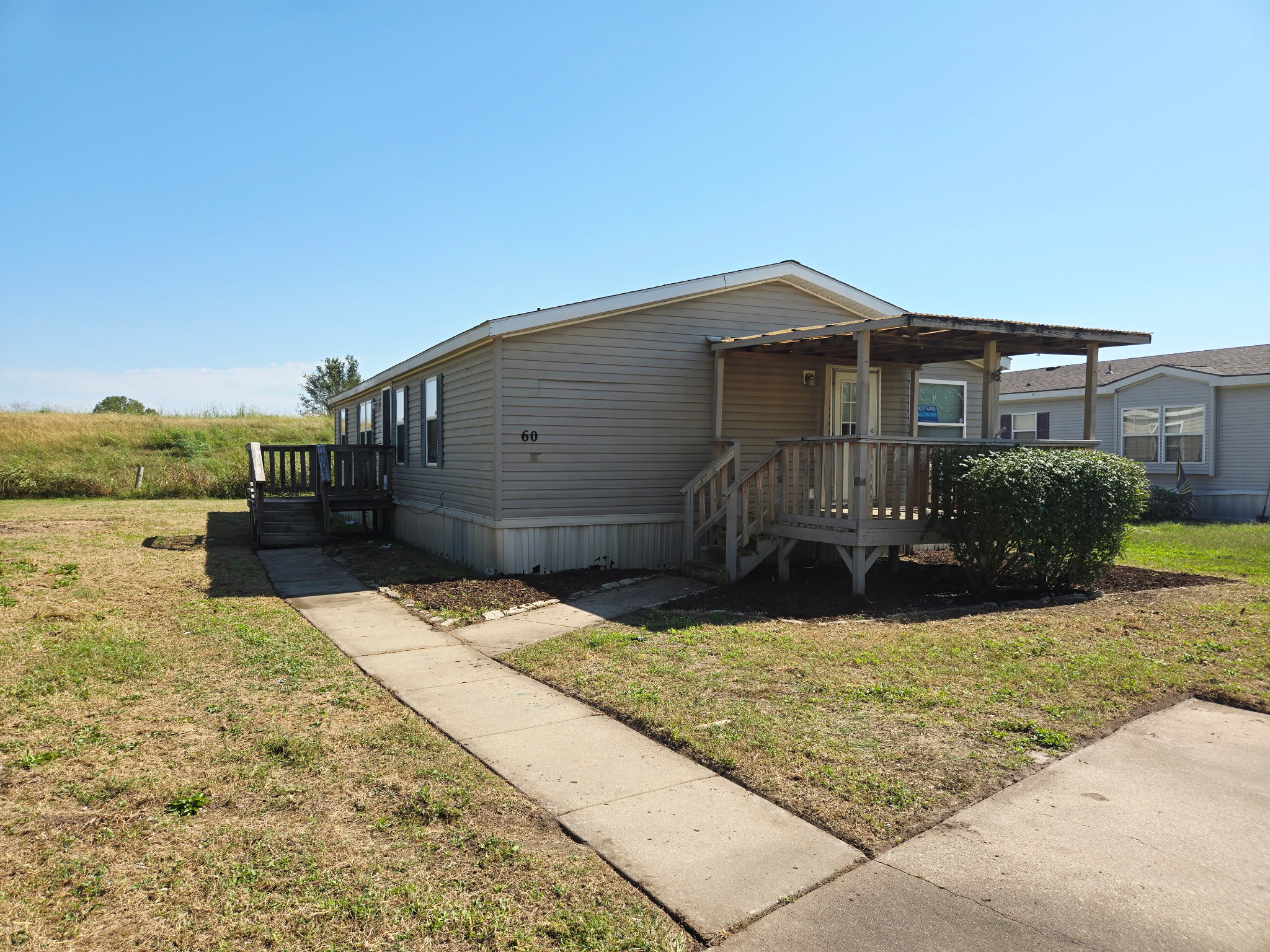 A photo of the home
