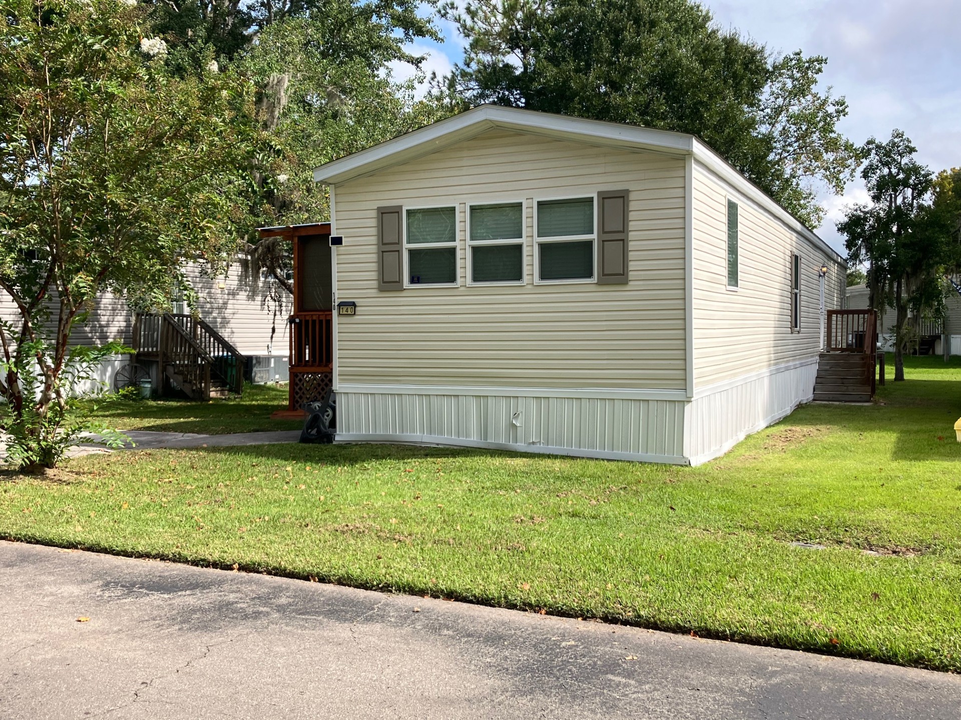 A photo of the home