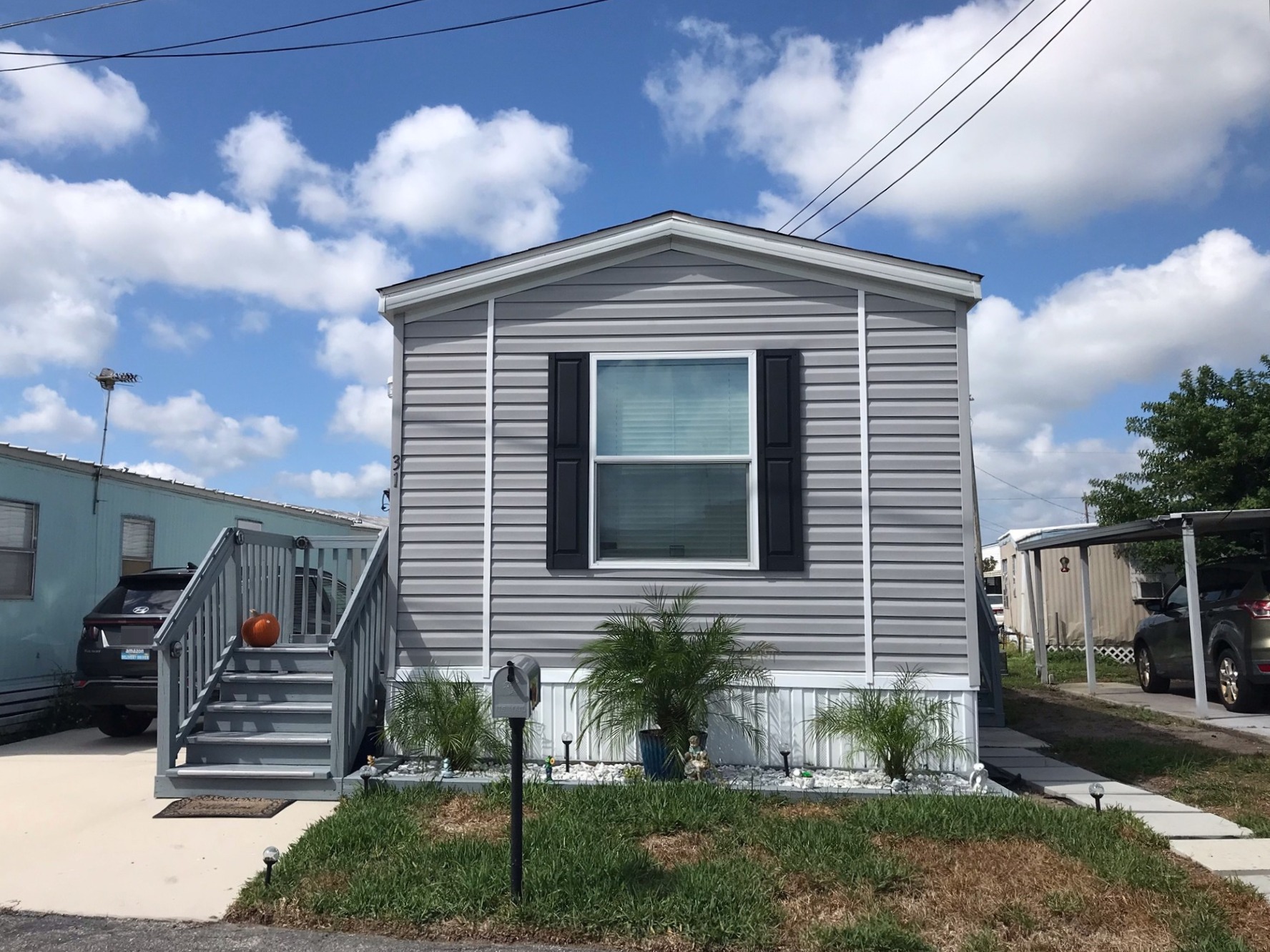 A photo of the home