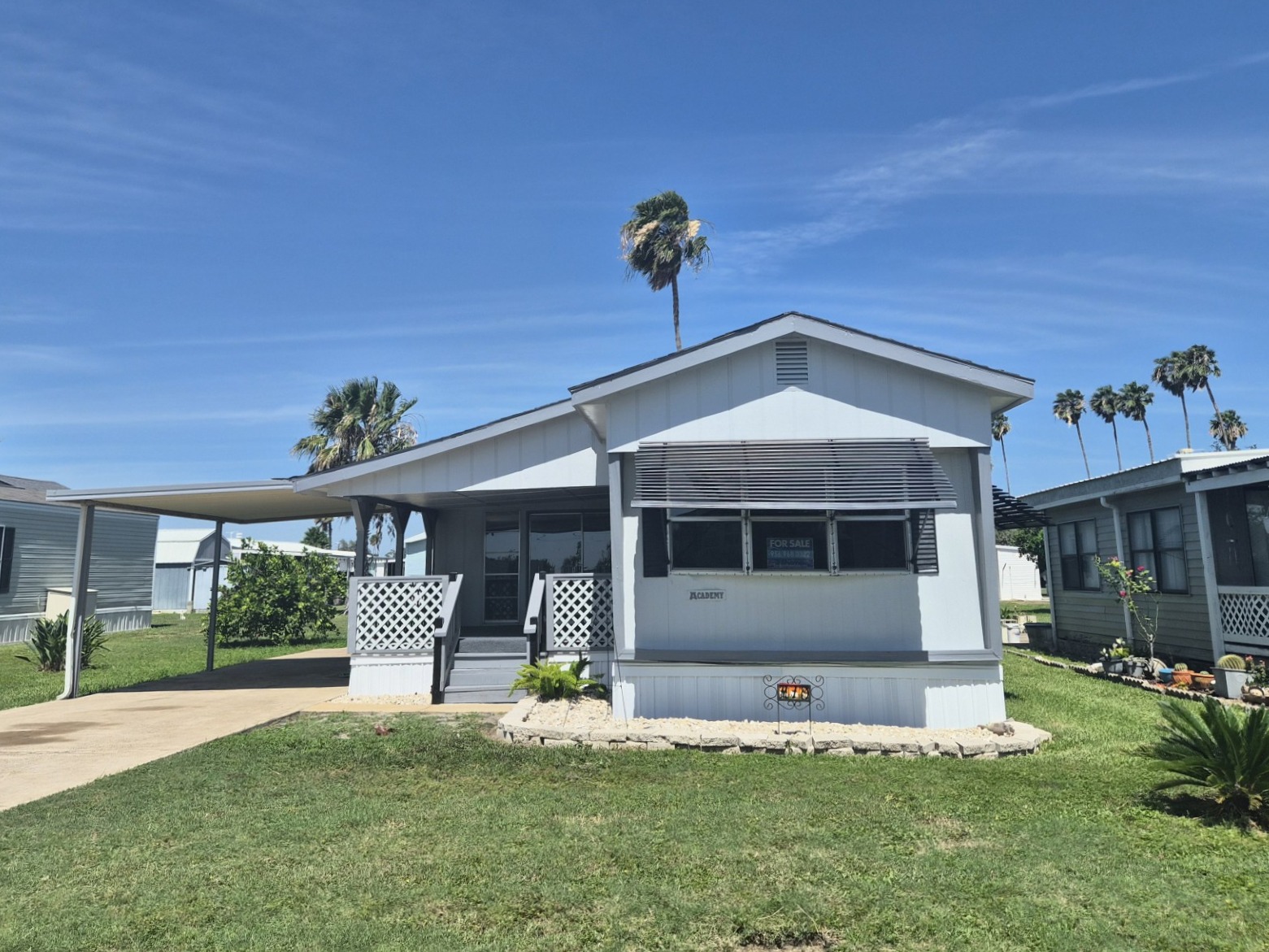 A photo of the home