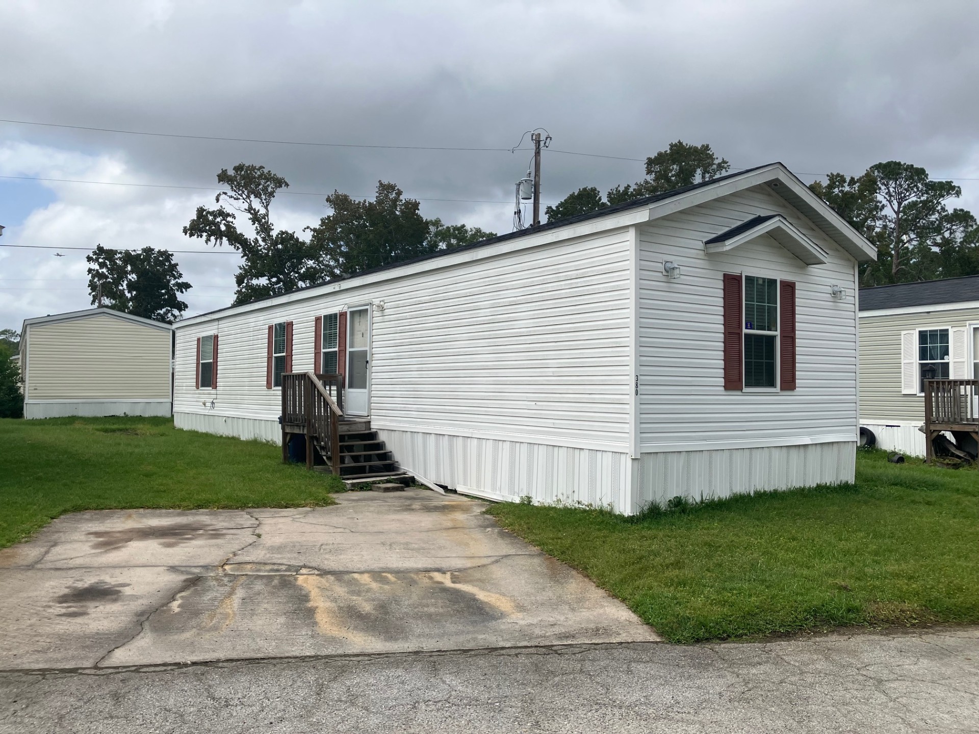 A photo of the home