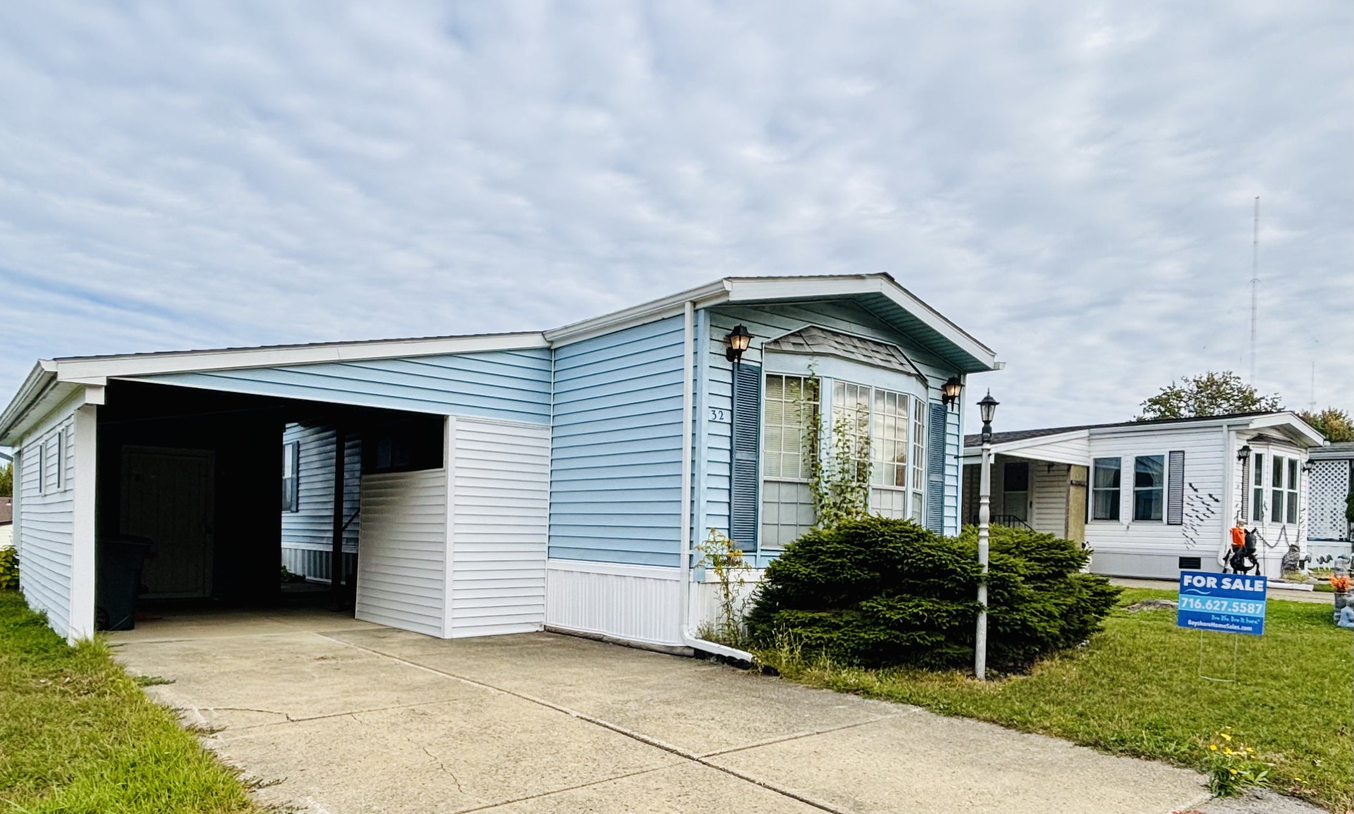 A photo of the home