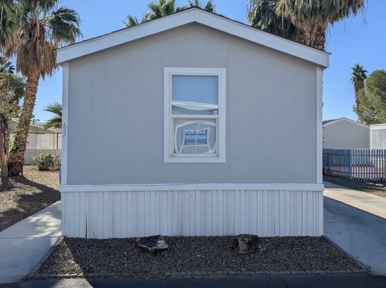 A photo of the Millennium Estates Home