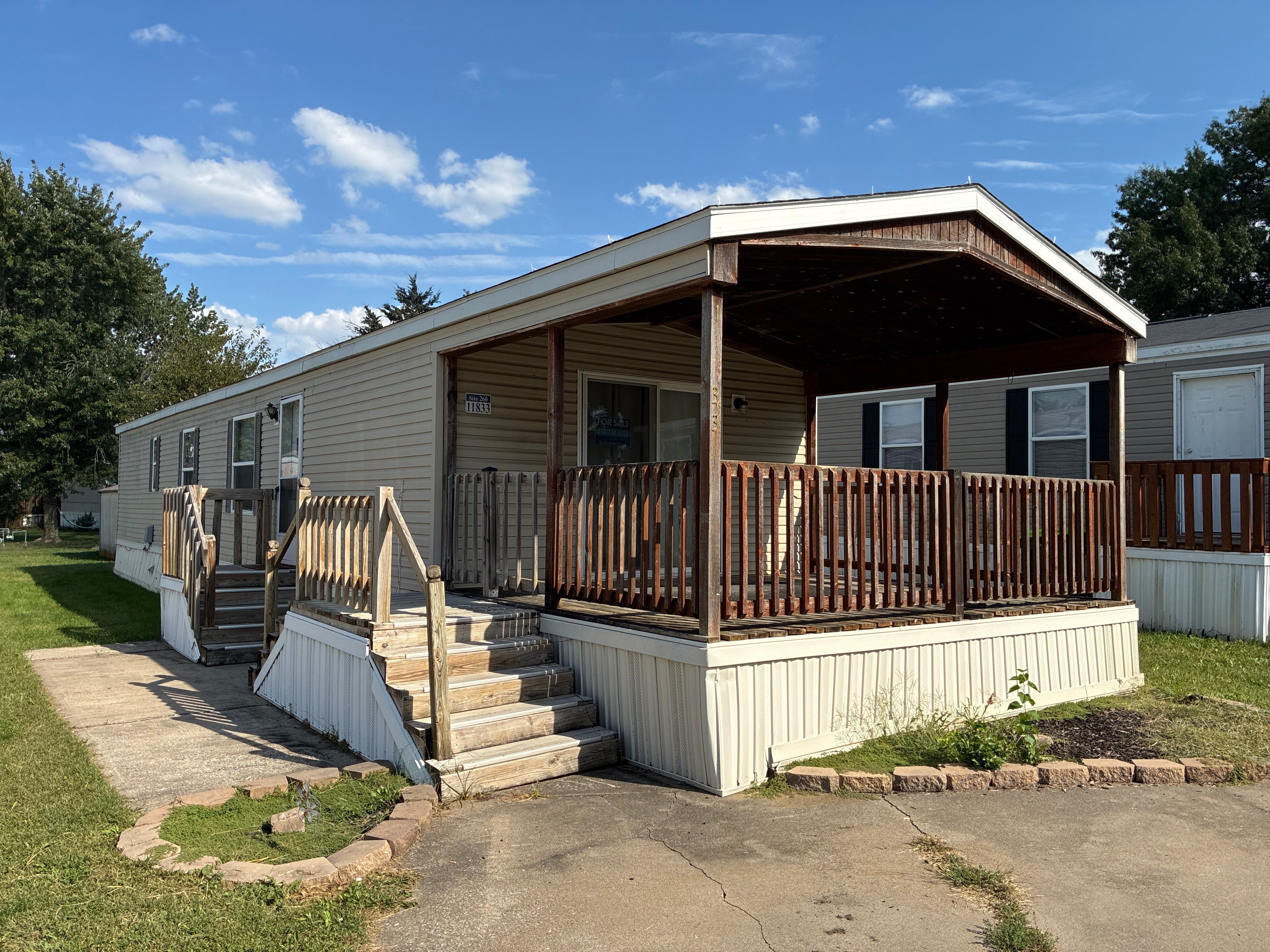 A photo of the home