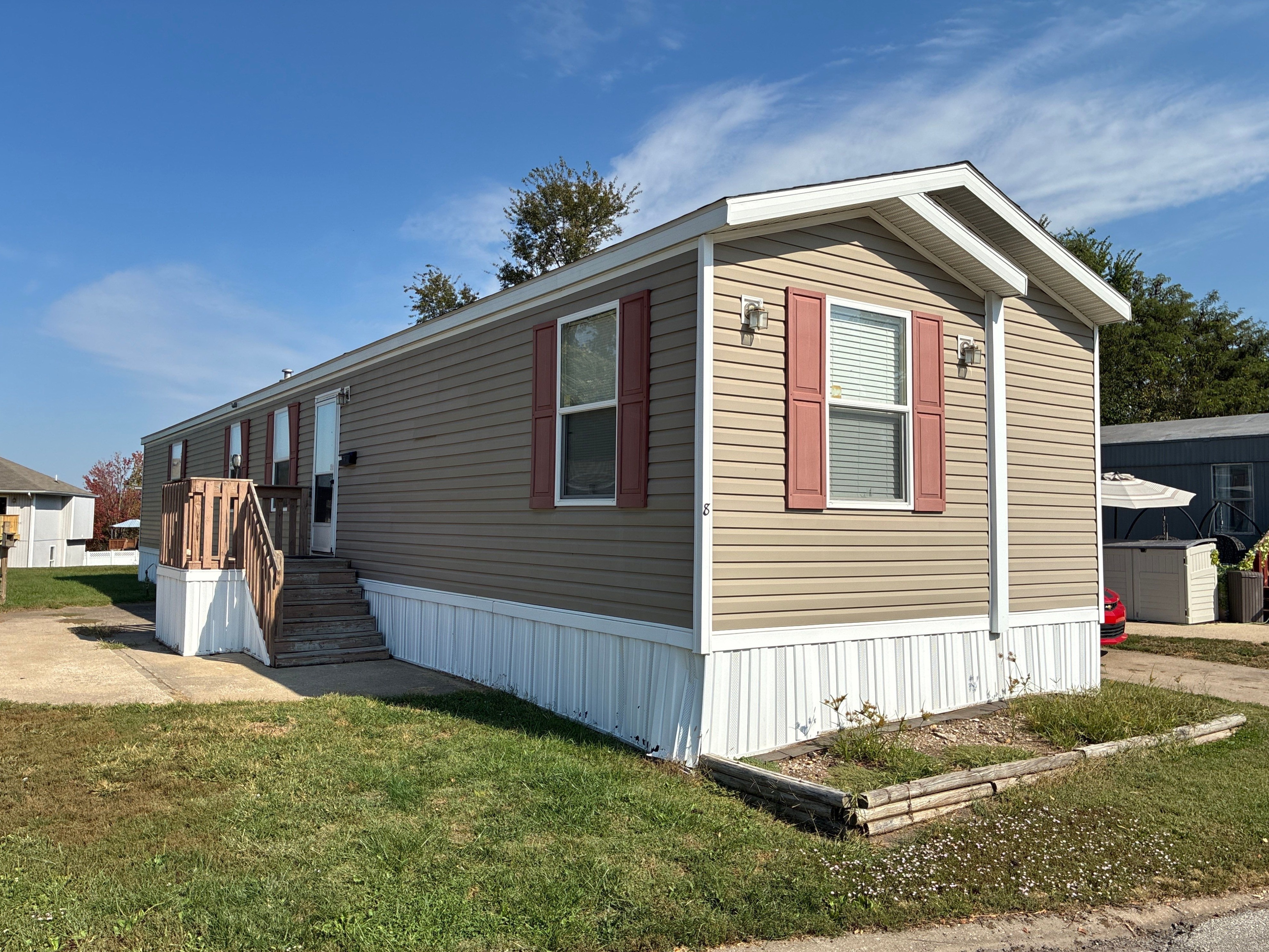 A photo of the home