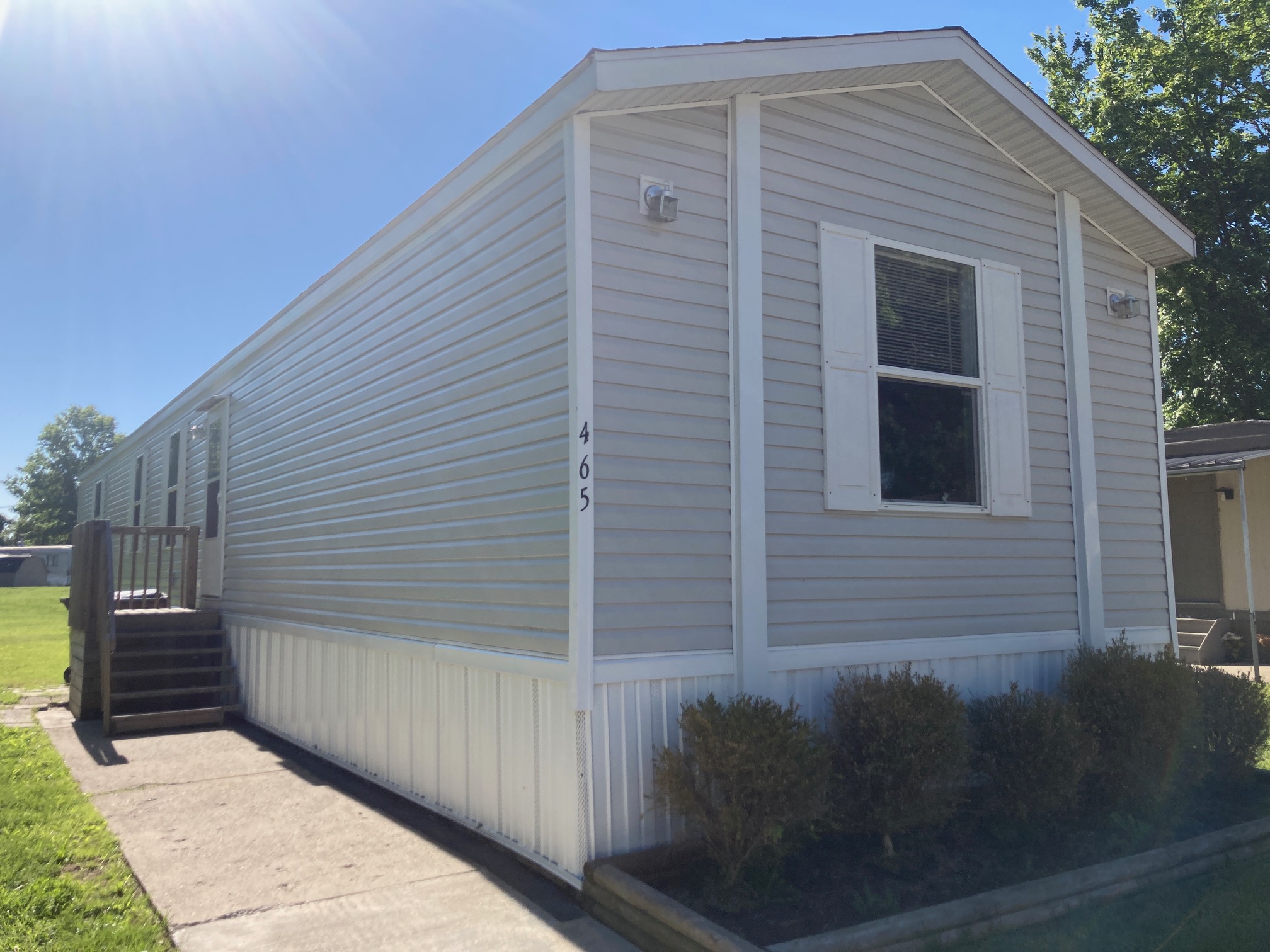 A photo of the home