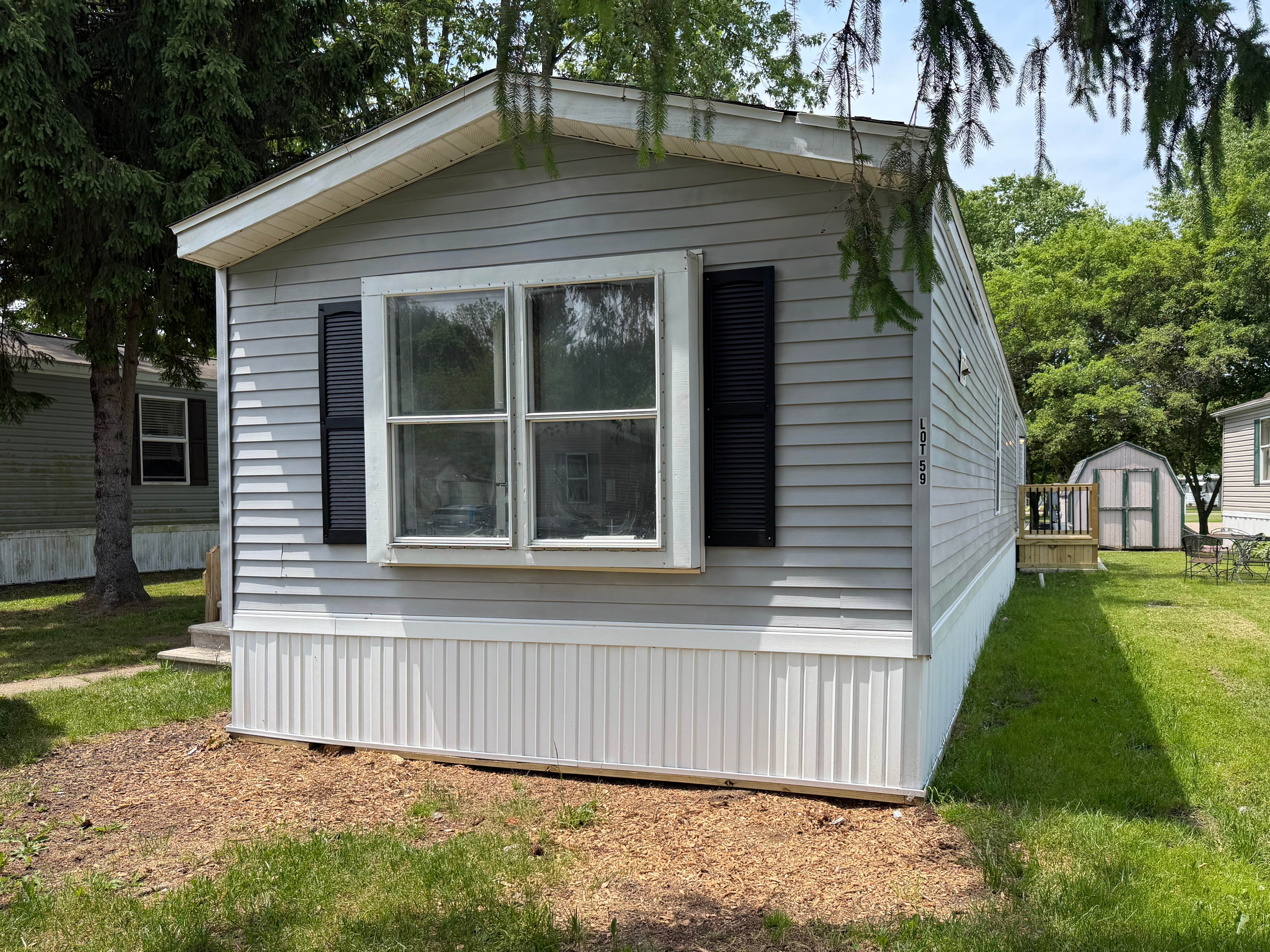 A photo of the home
