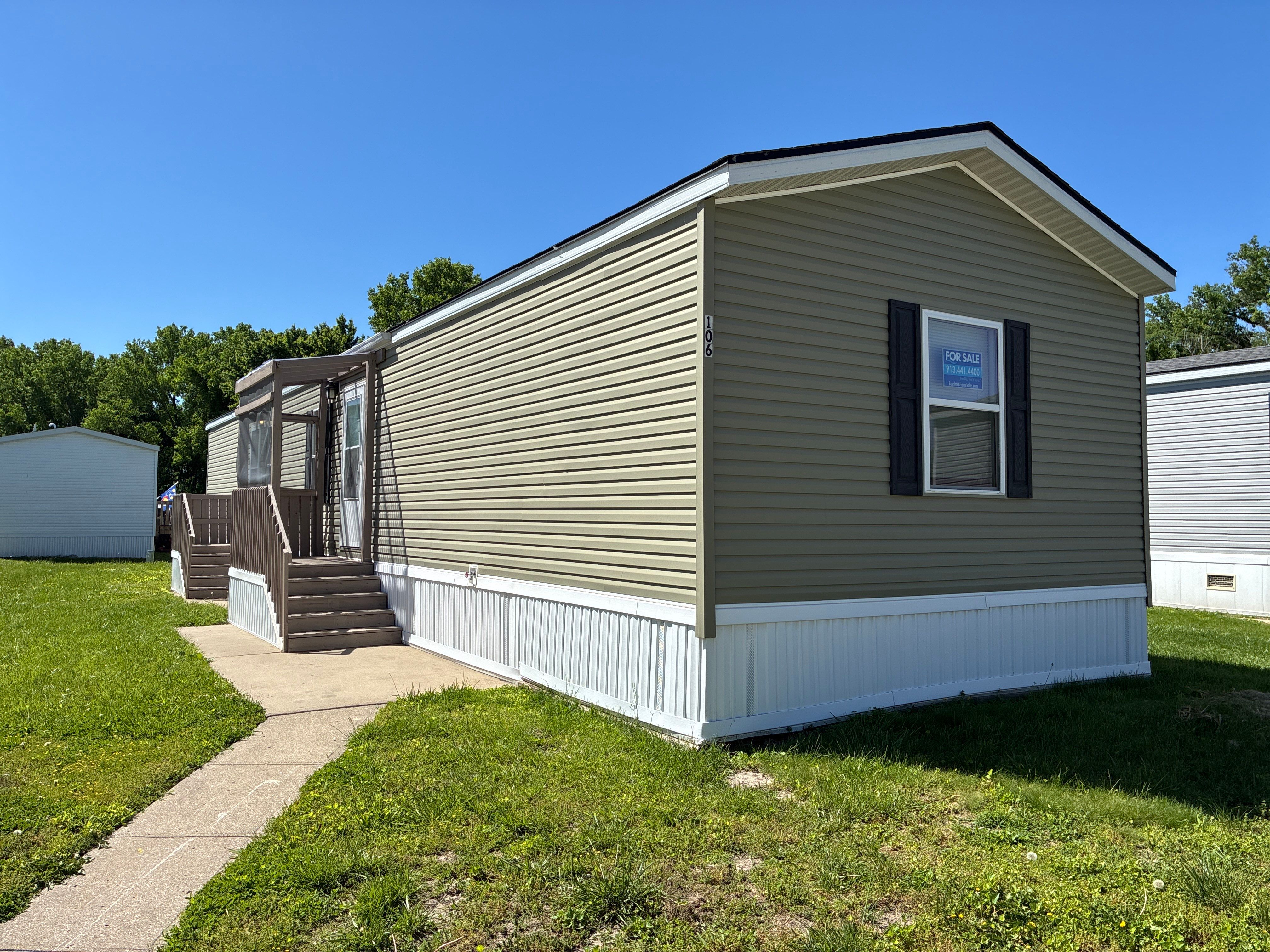 A photo of the home