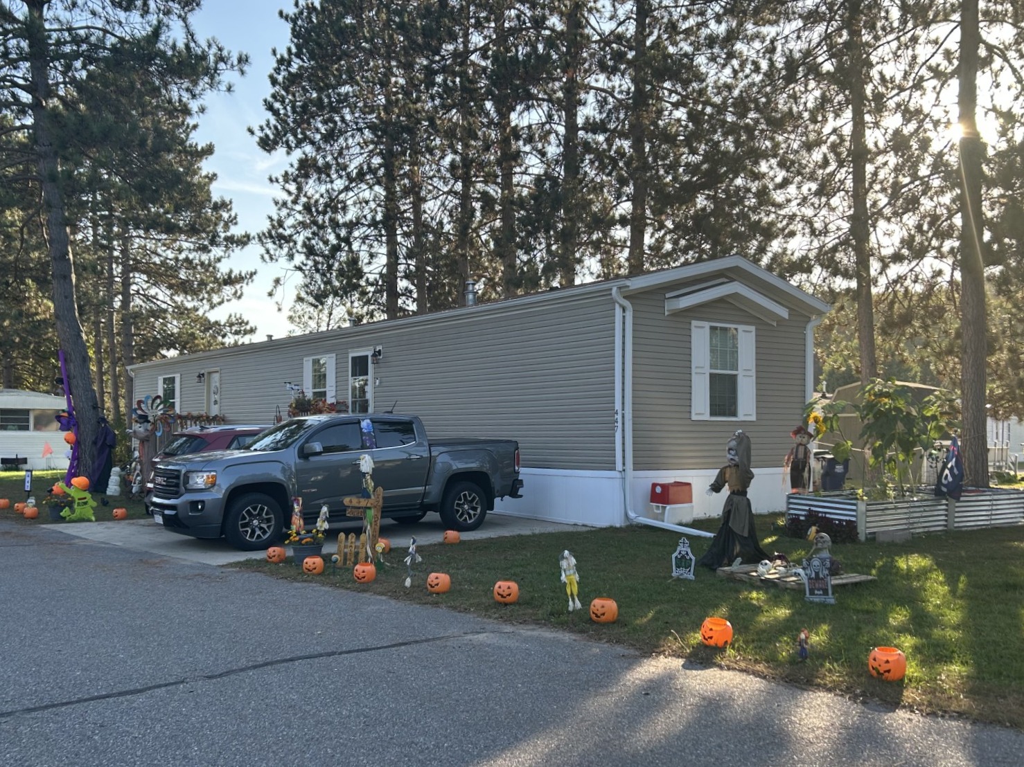 A photo of the home