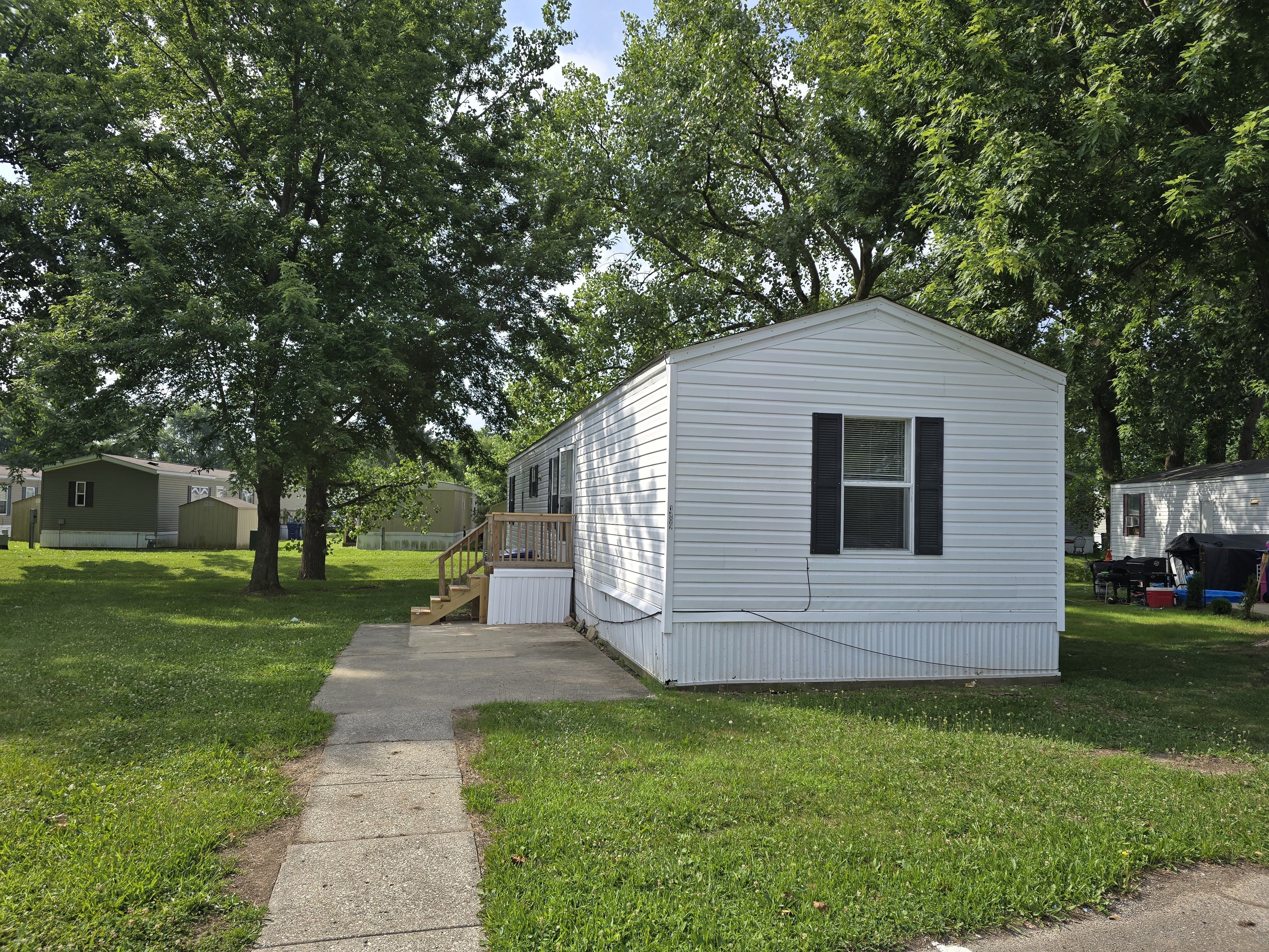 A photo of the home