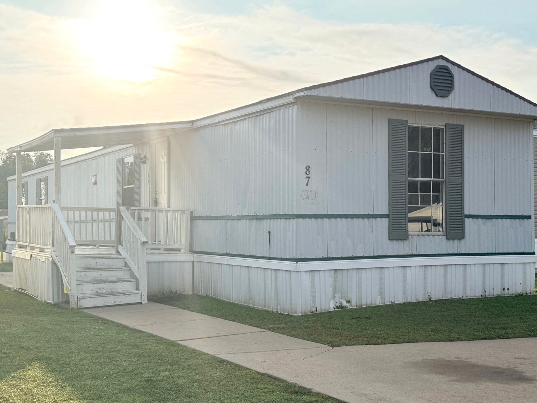 A photo of the home