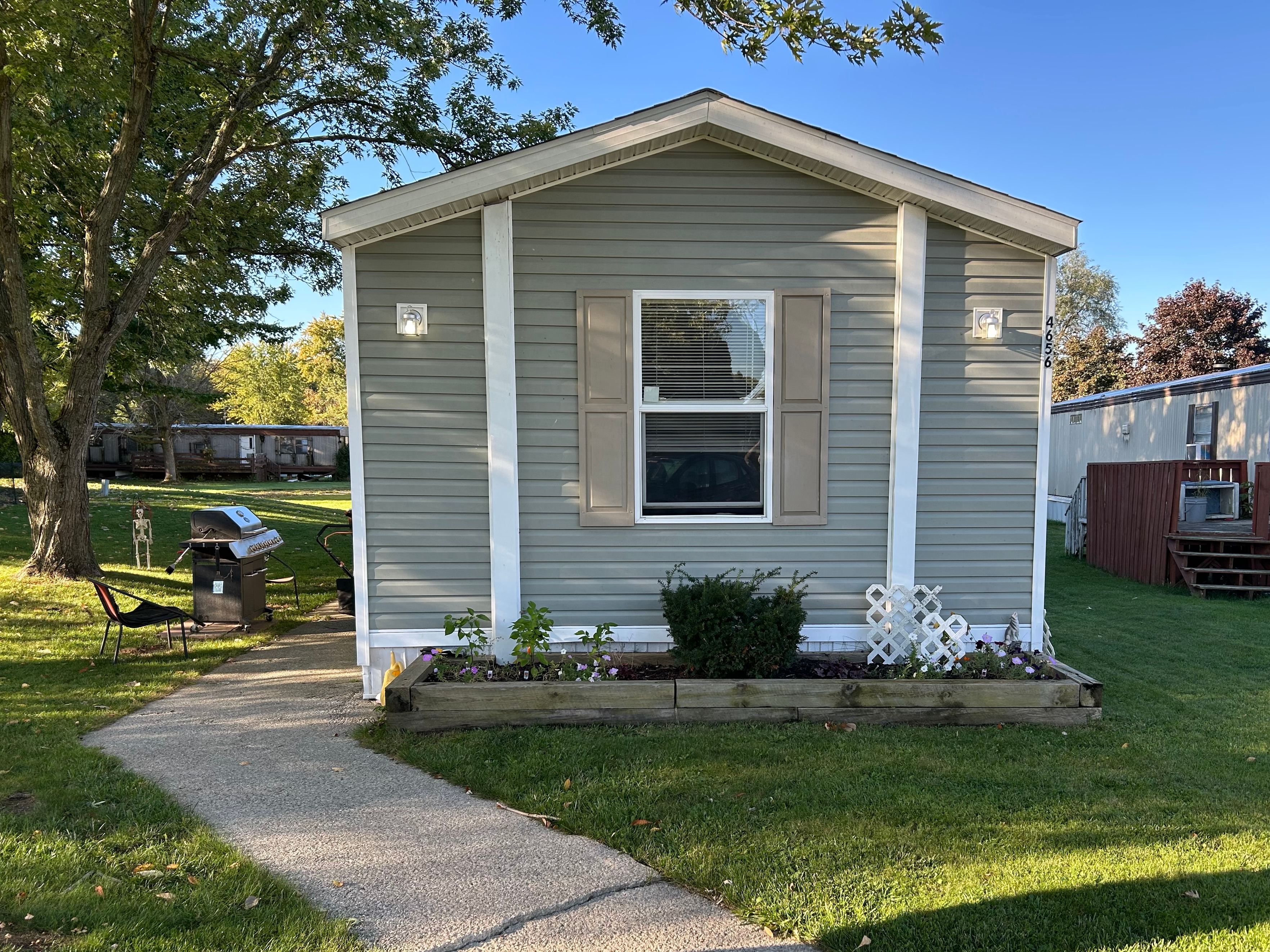 A photo of the home