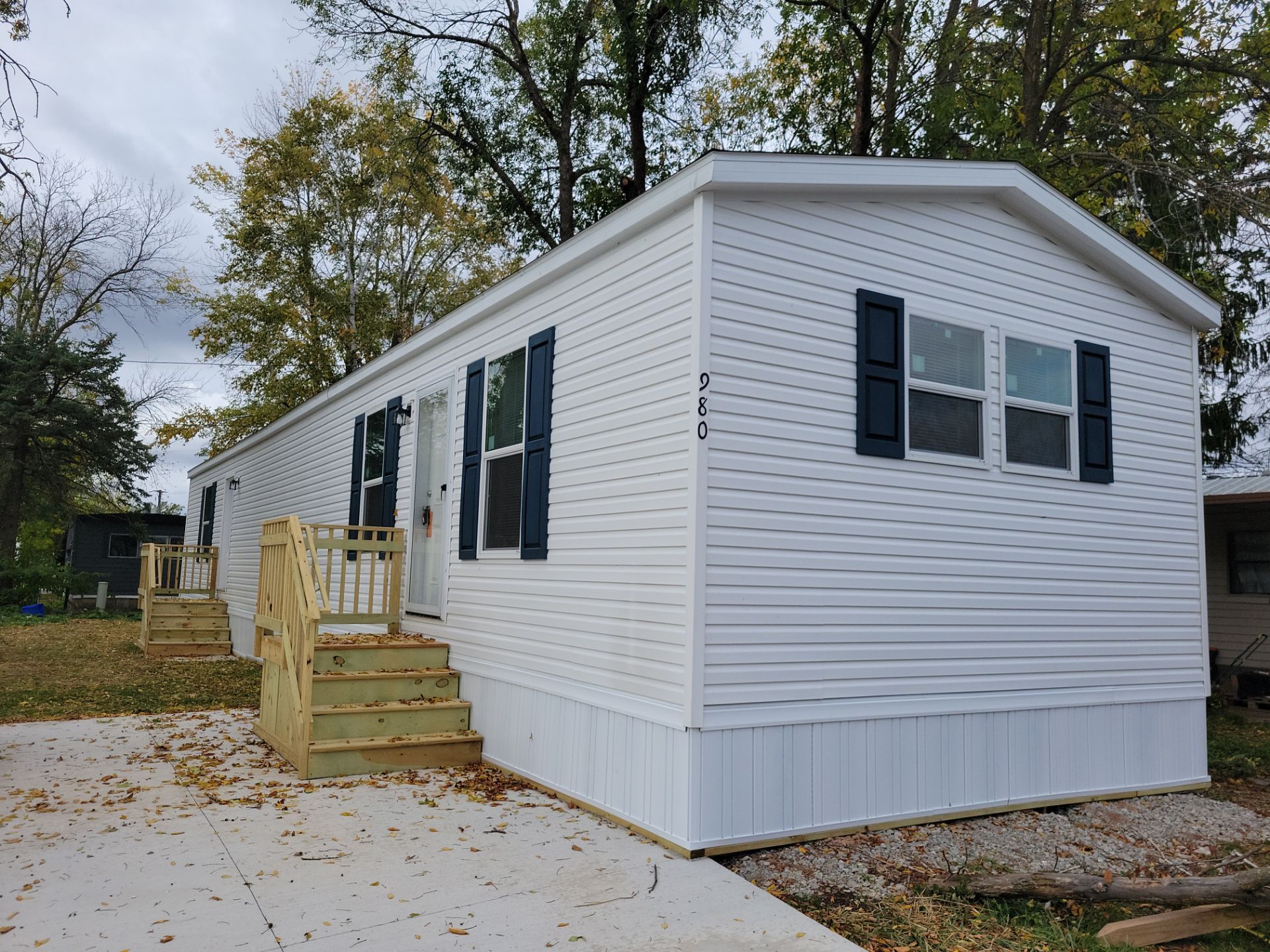 A photo of the home
