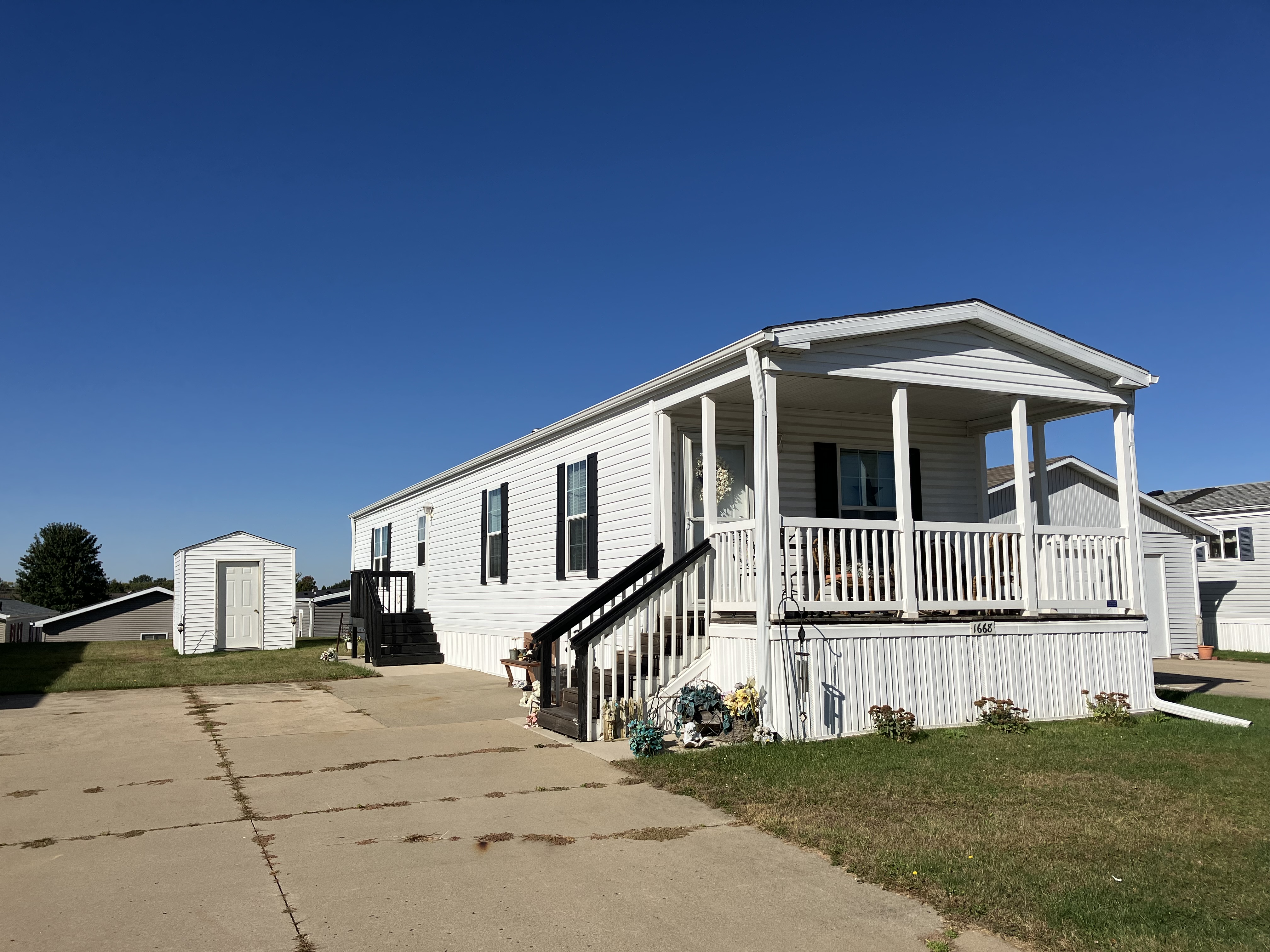 A photo of the home
