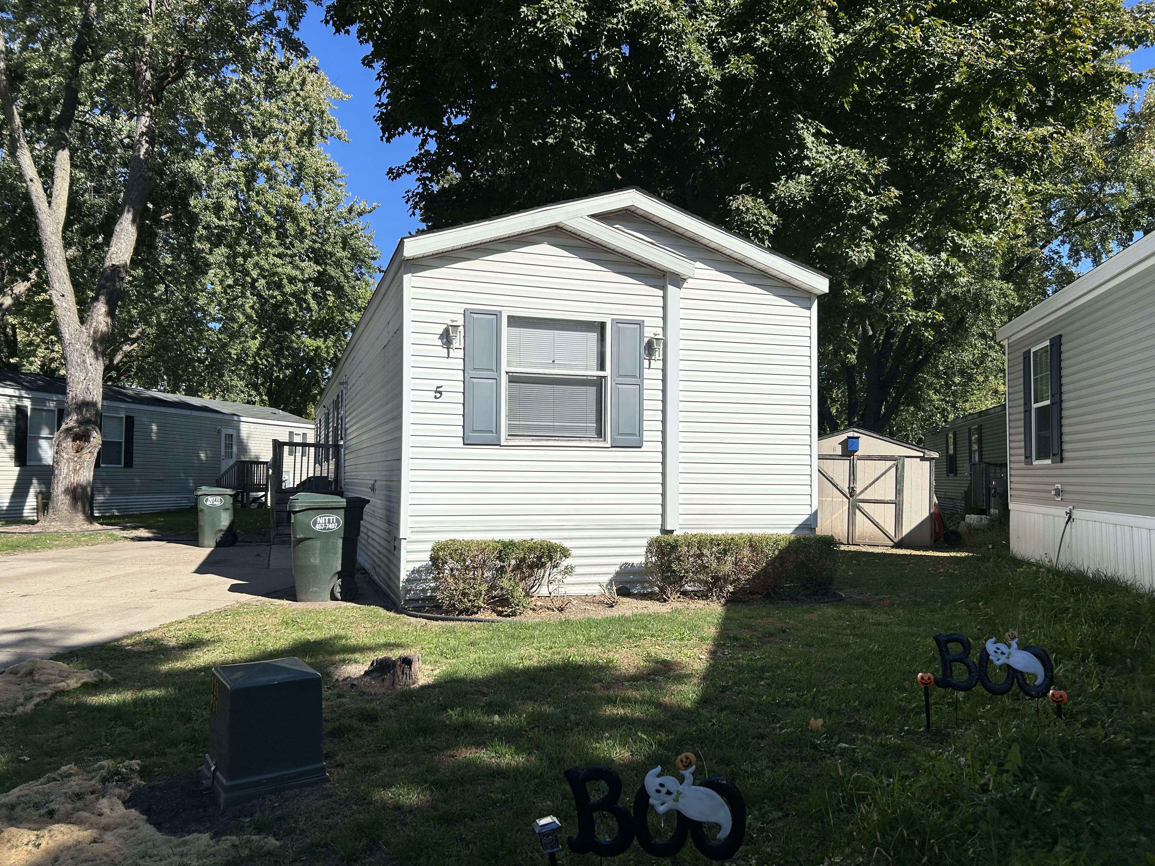 A photo of the home