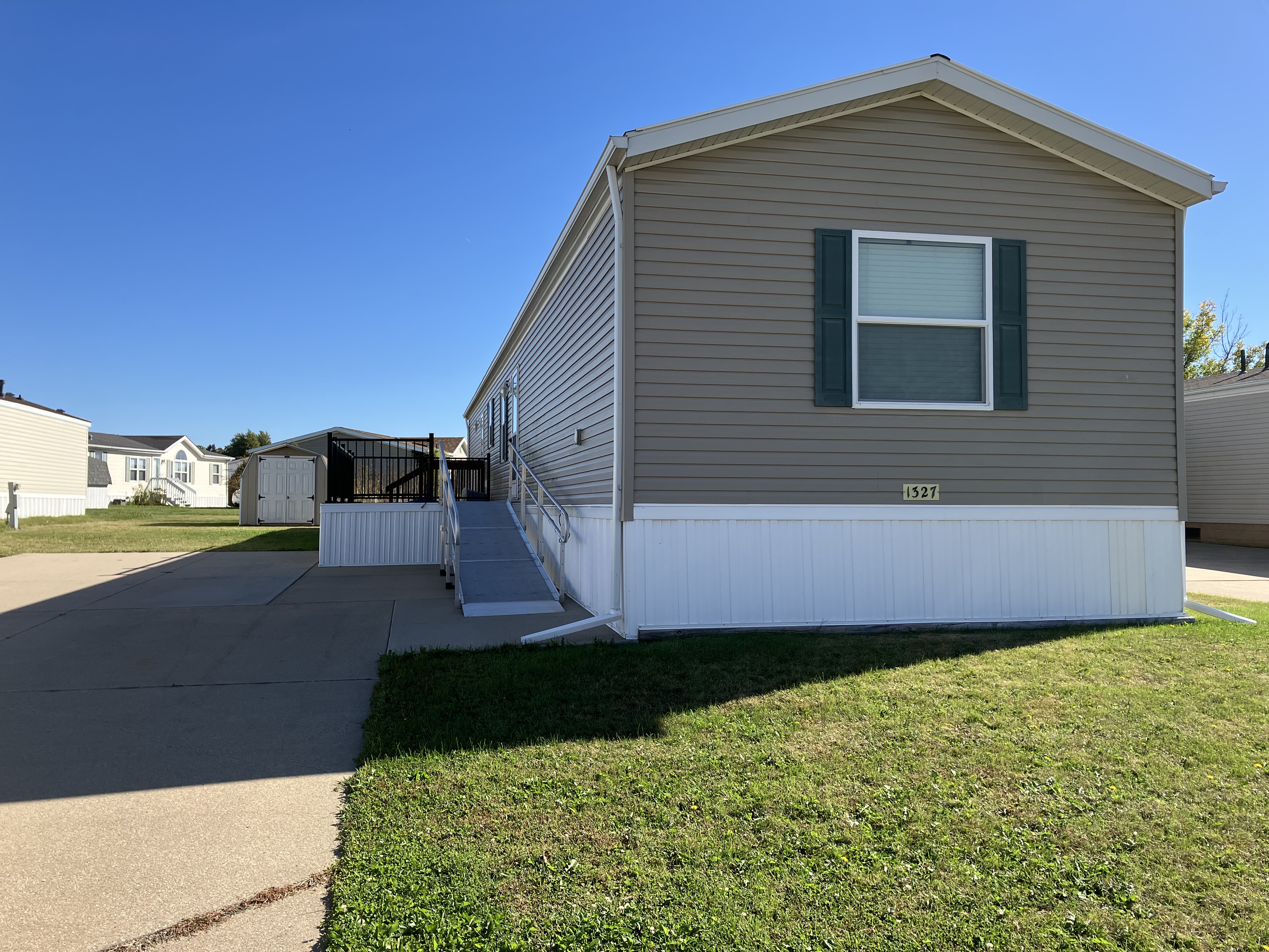 A photo of the home