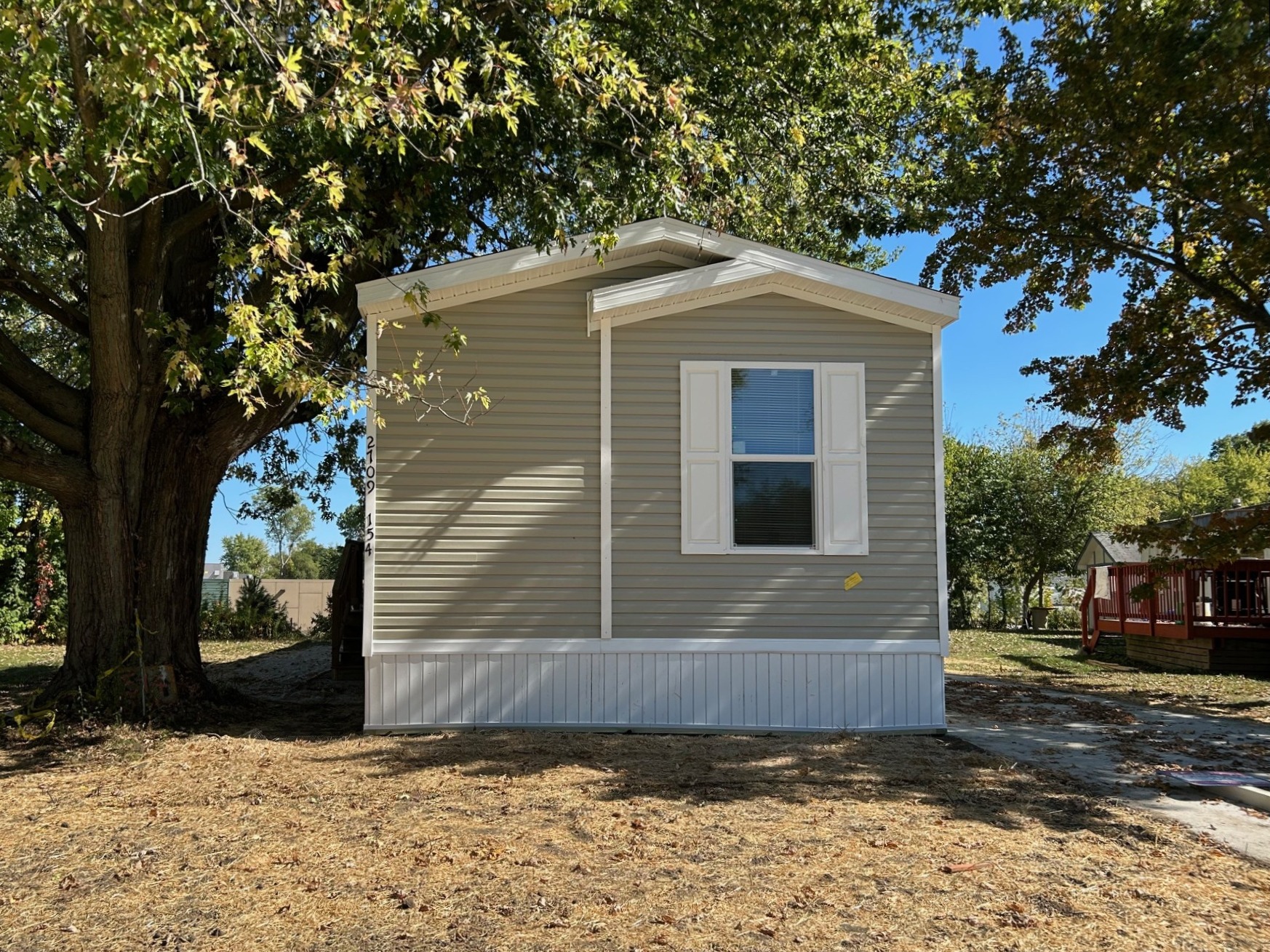 A photo of the home