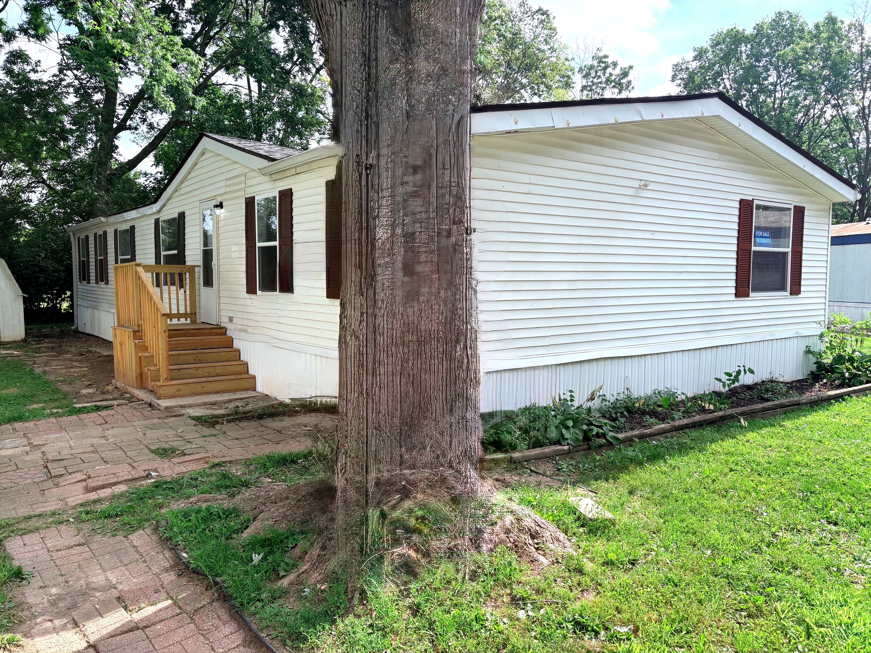 A photo of the home