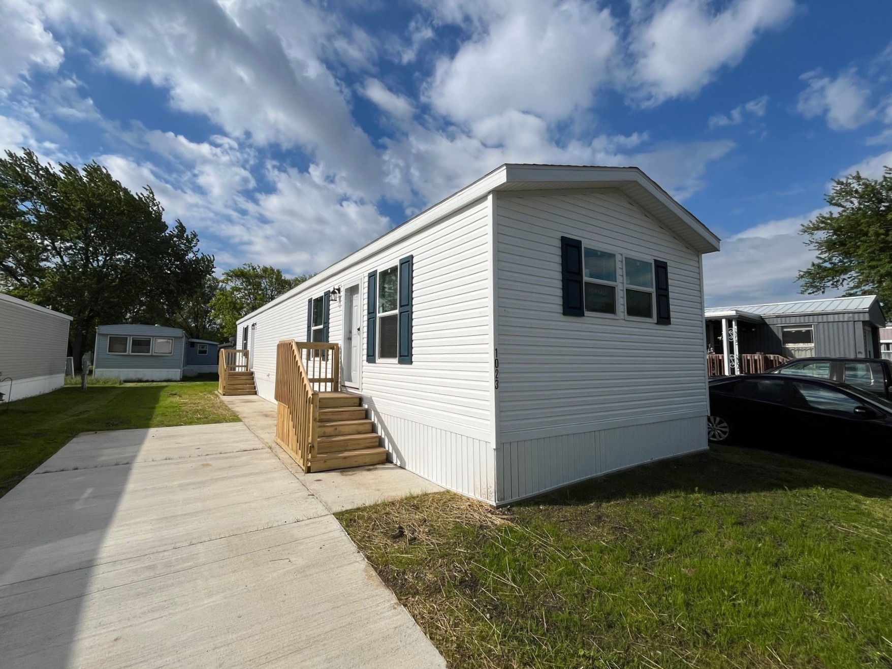 A photo of the home
