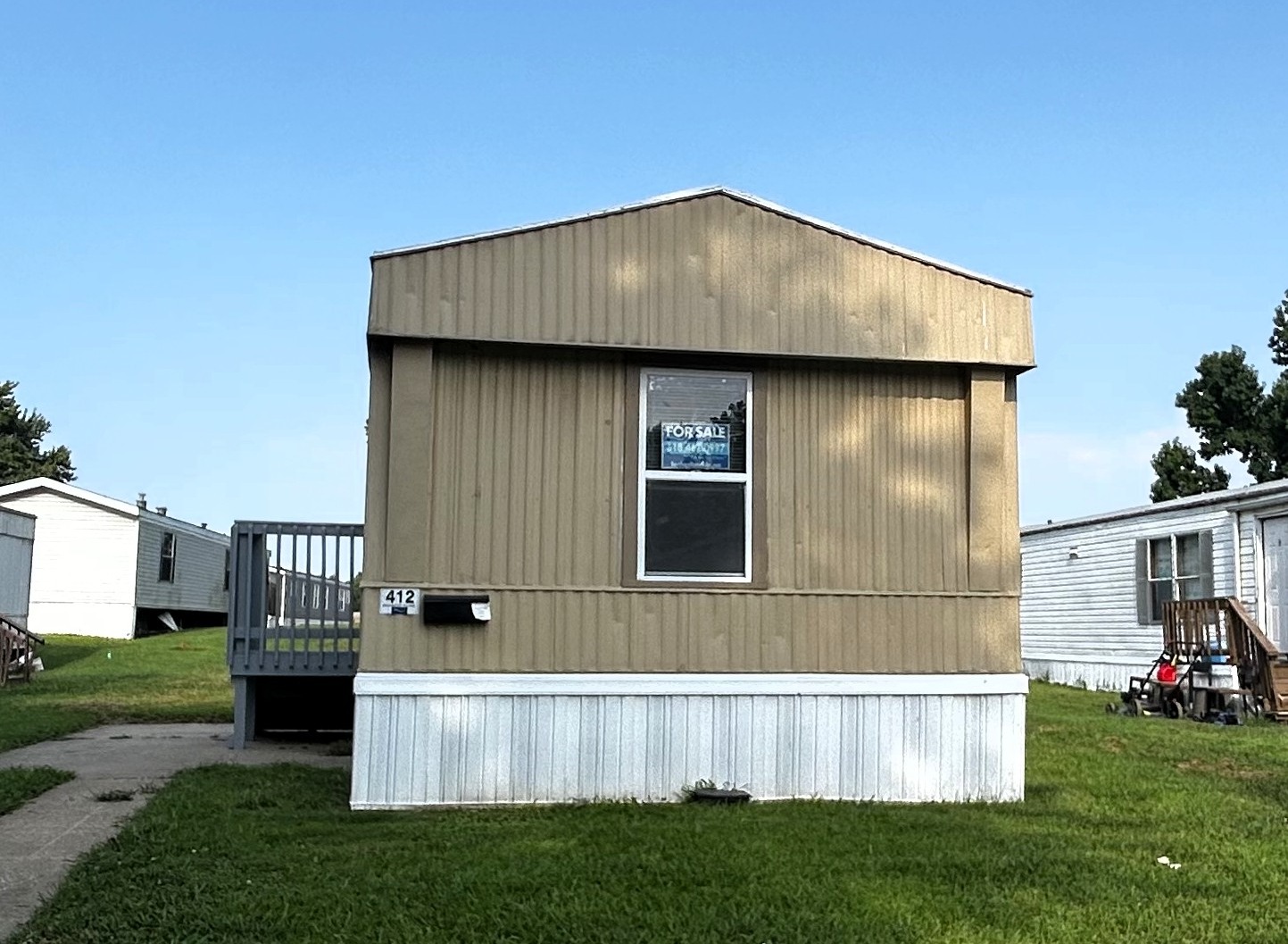 A photo of the home
