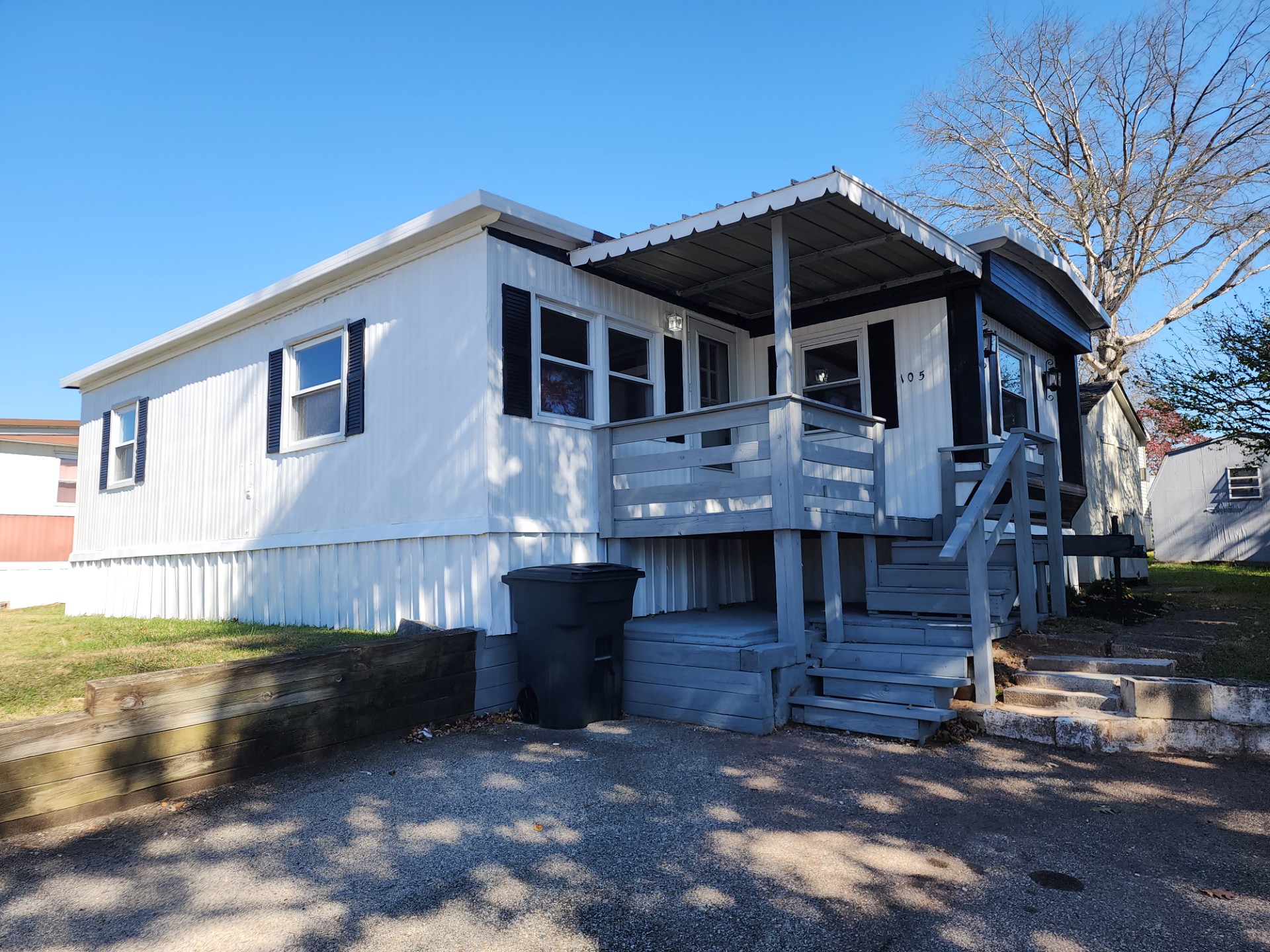 A photo of the home