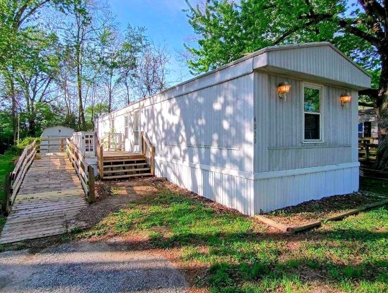 A photo of the home